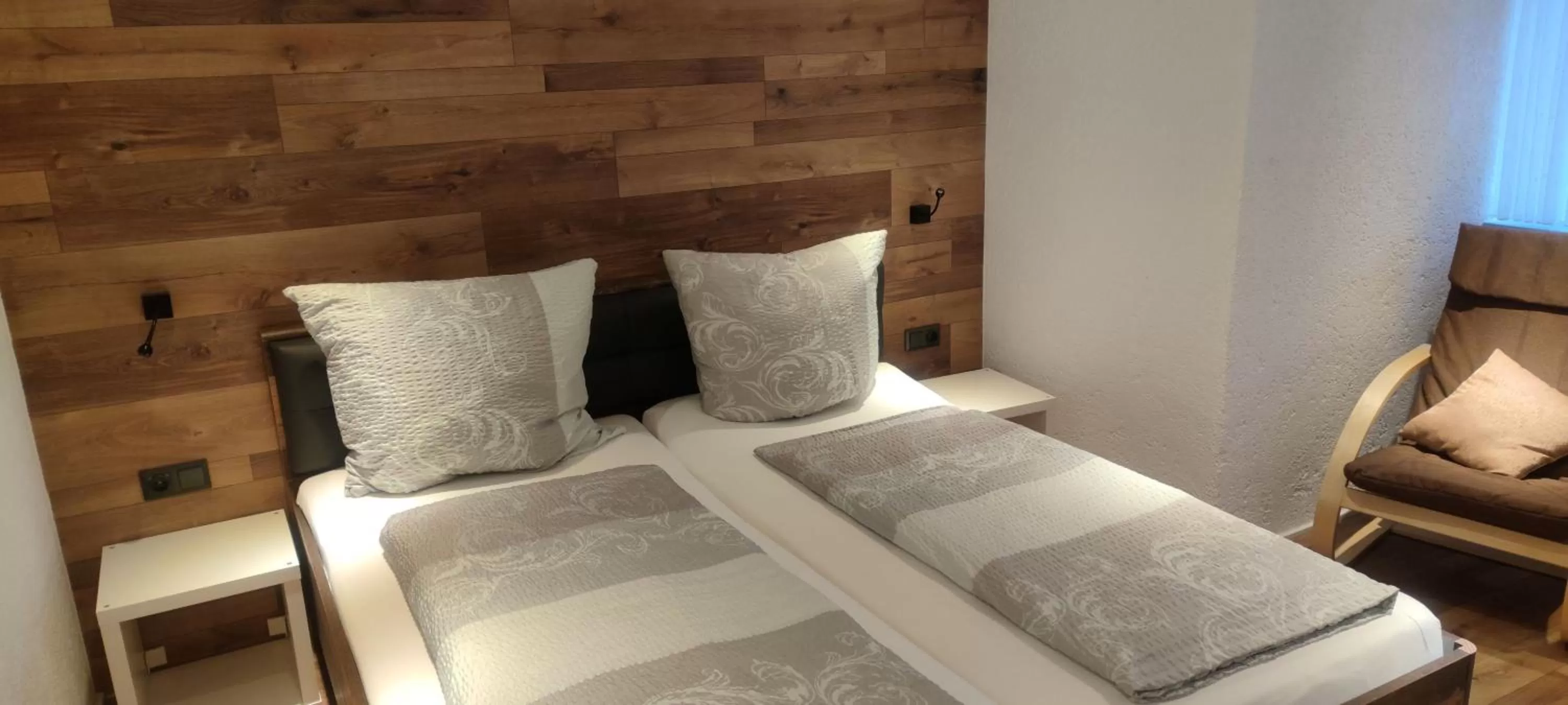 Bed in Hotel Corveyer Hof