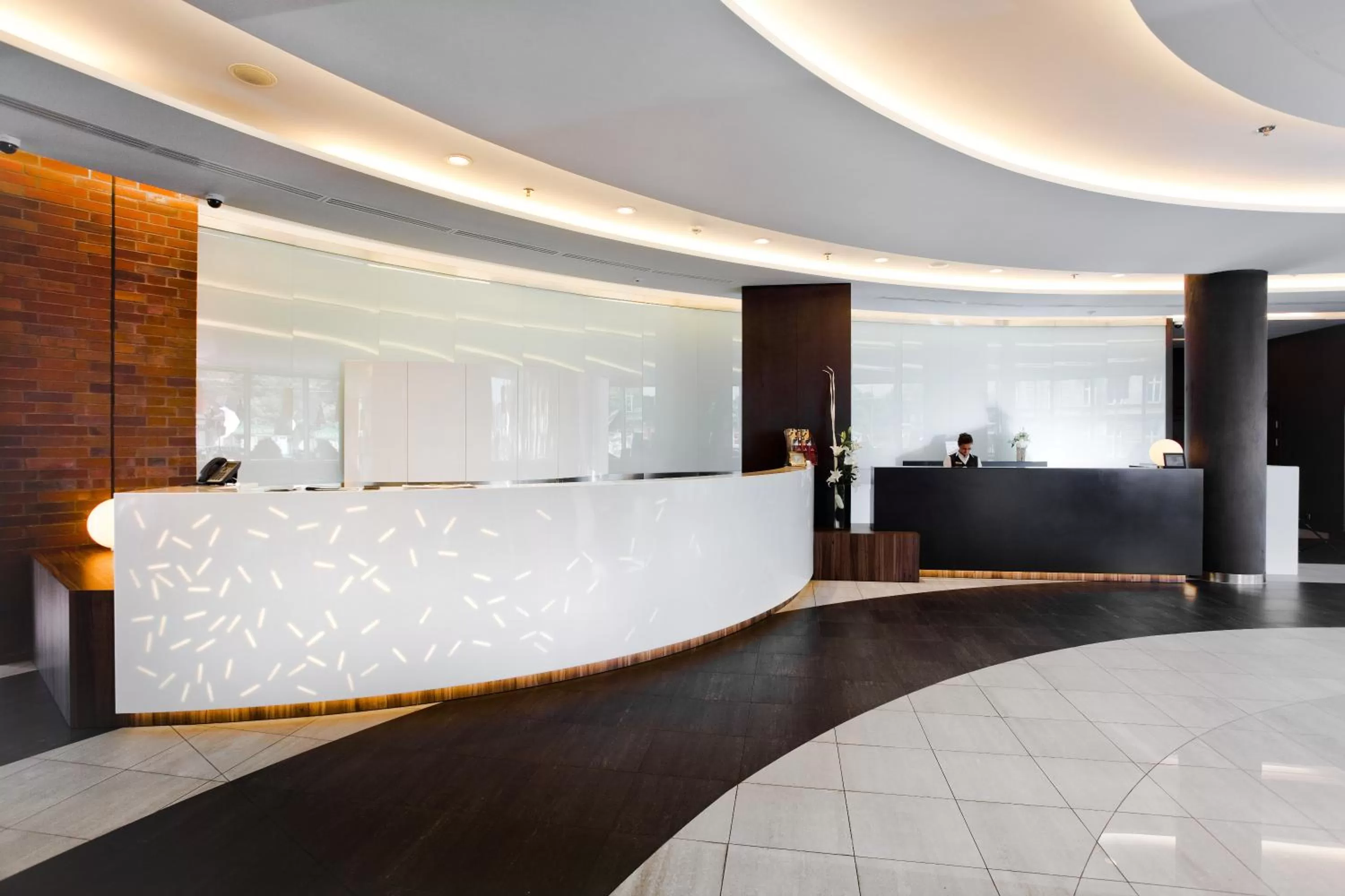 Lobby or reception in Qubus Hotel Bielsko-Biała