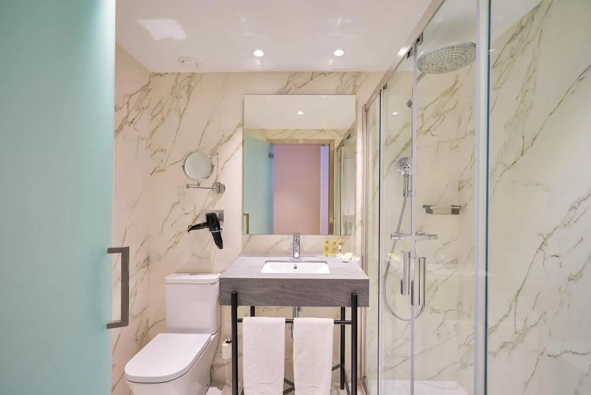 Shower, Bathroom in Eurostars Astoria