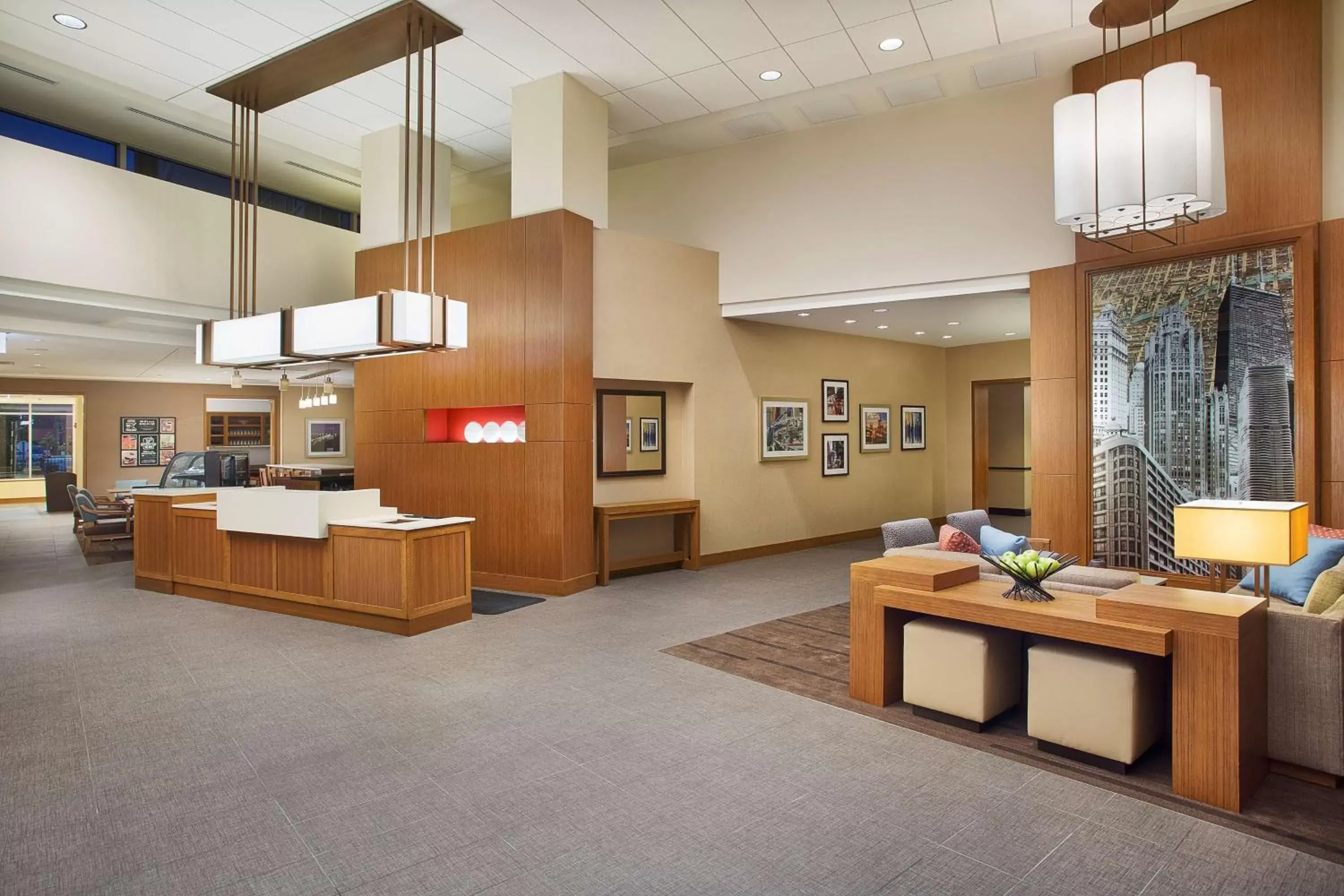 Lobby or reception in Hyatt Place Chicago Midway Airport