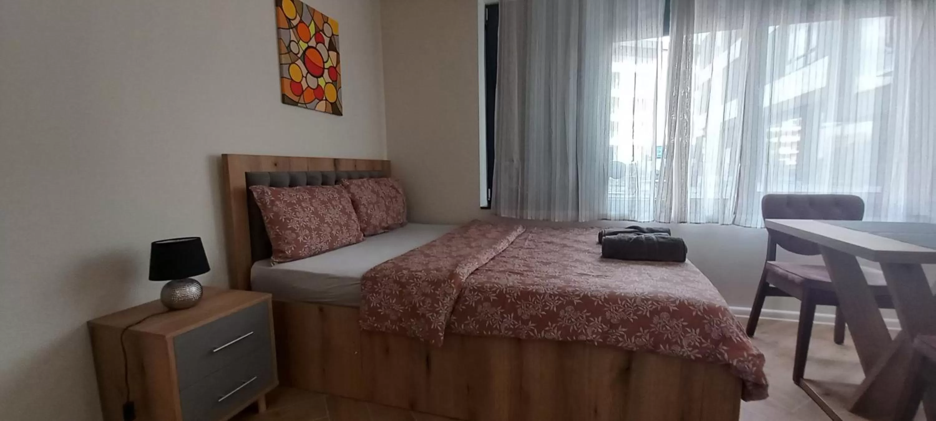 Bed in WOW Apartments