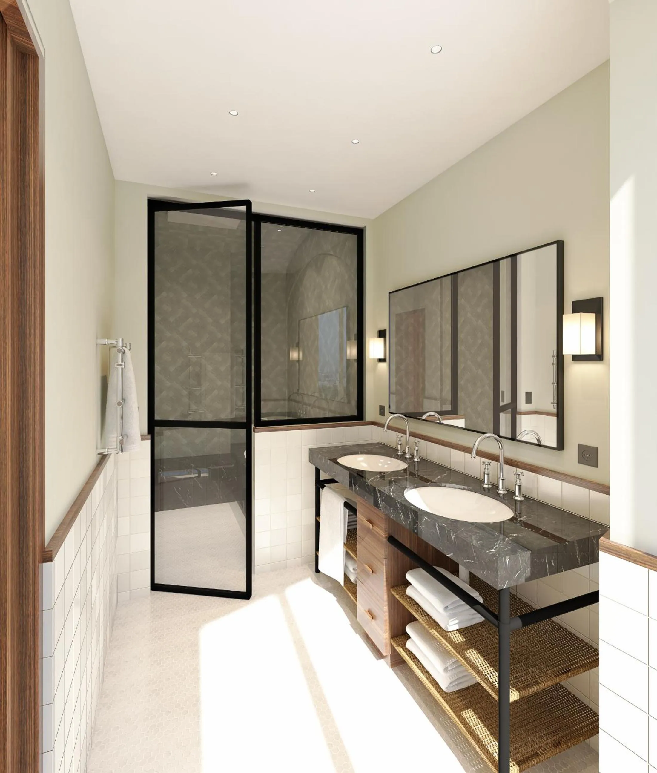 Bathroom in Le Roch Hotel & Spa