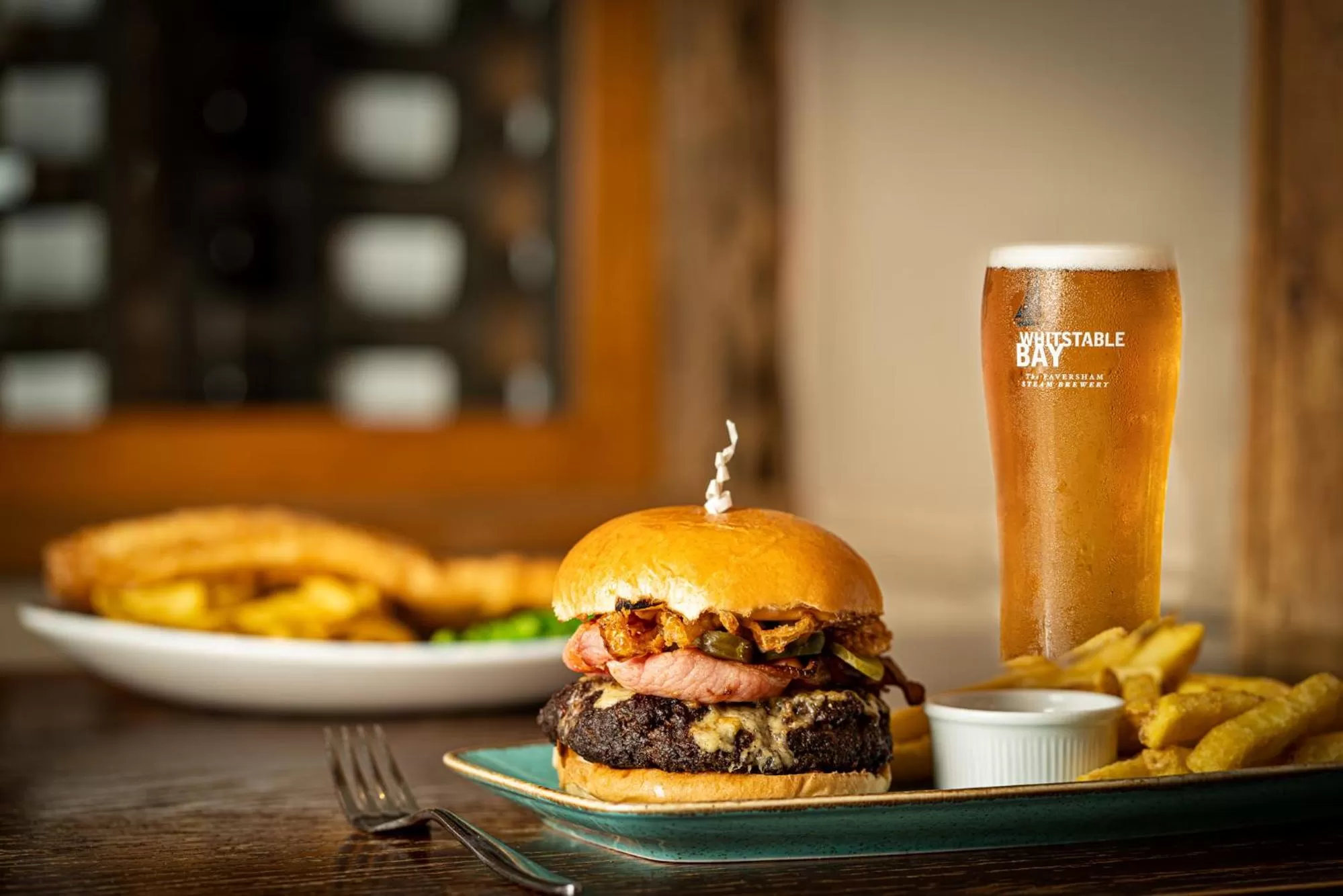 Food close-up in The Dog & Bear Hotel