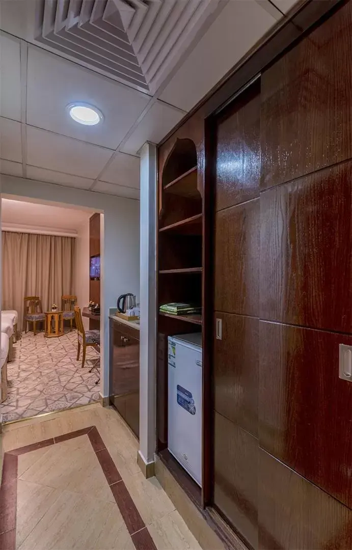 Decorative detail, Bed in Jiwar Al Madina Hotel Decorative detail, Bed in Jiwar Al Madina Hotel