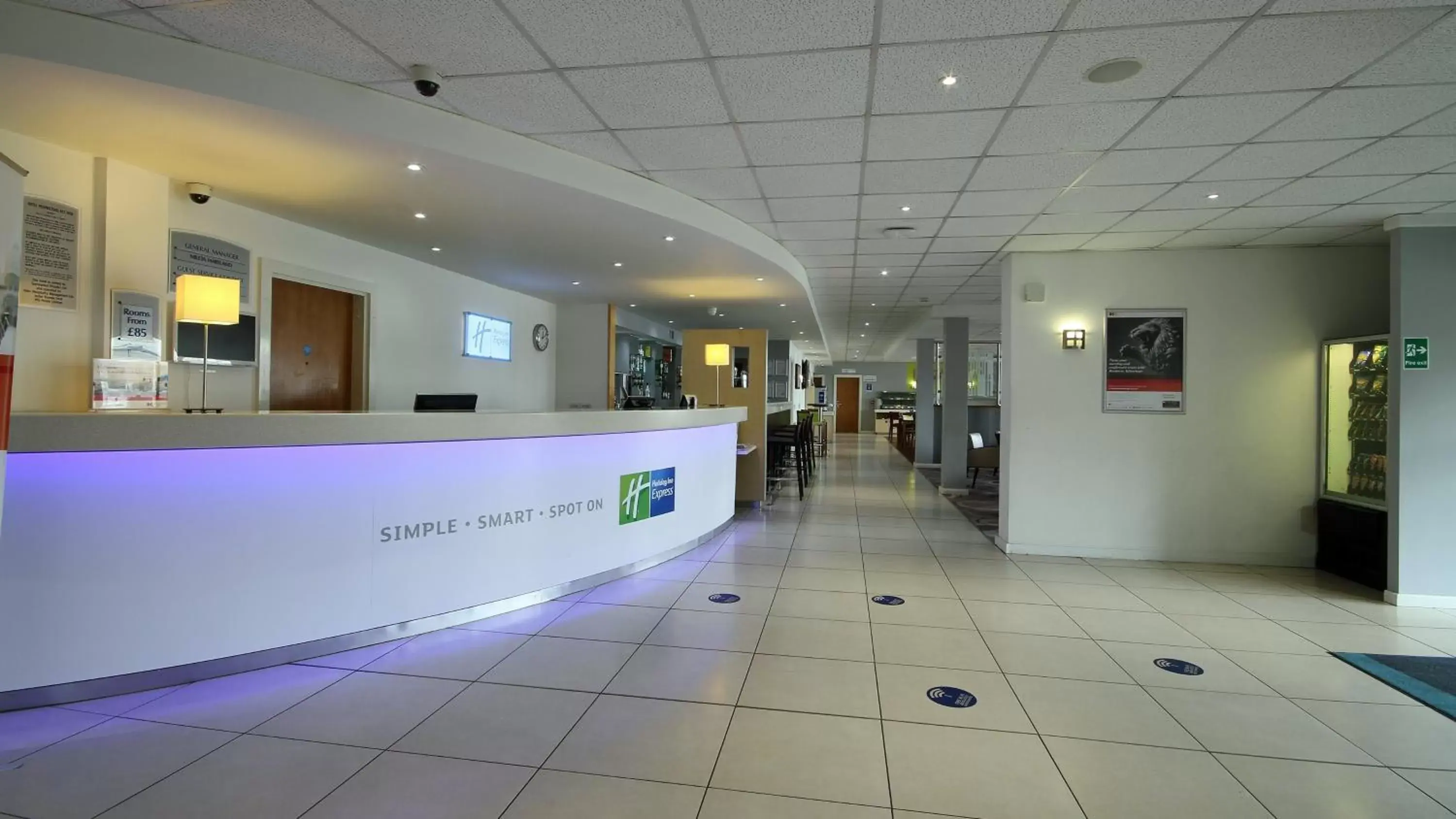 Property building, Lobby/Reception in Holiday Inn Express Nuneaton, an IHG Hotel