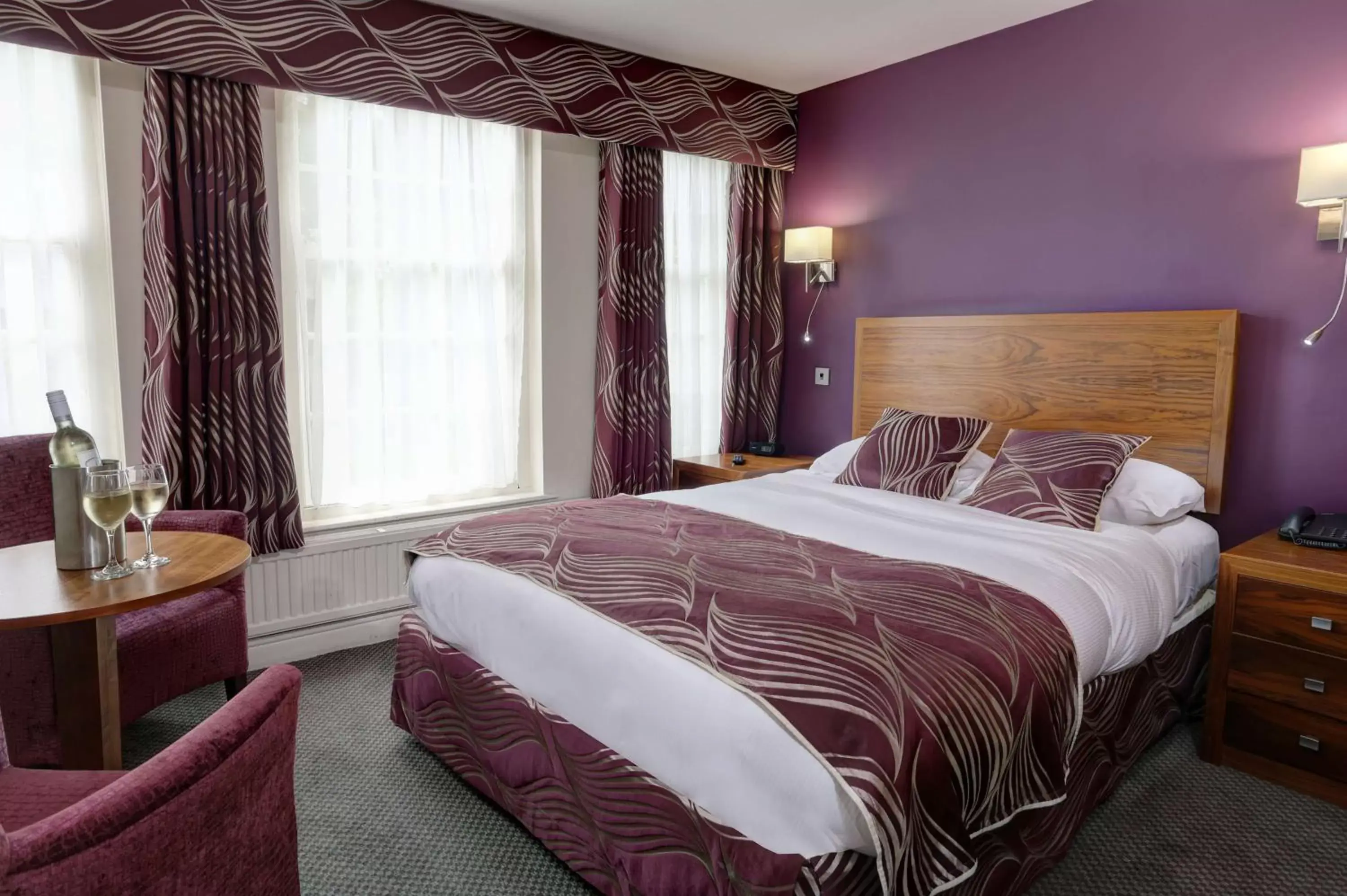 Photo of the whole room, Bed in Best Western Plus Sheffield Mosborough Hall Hotel