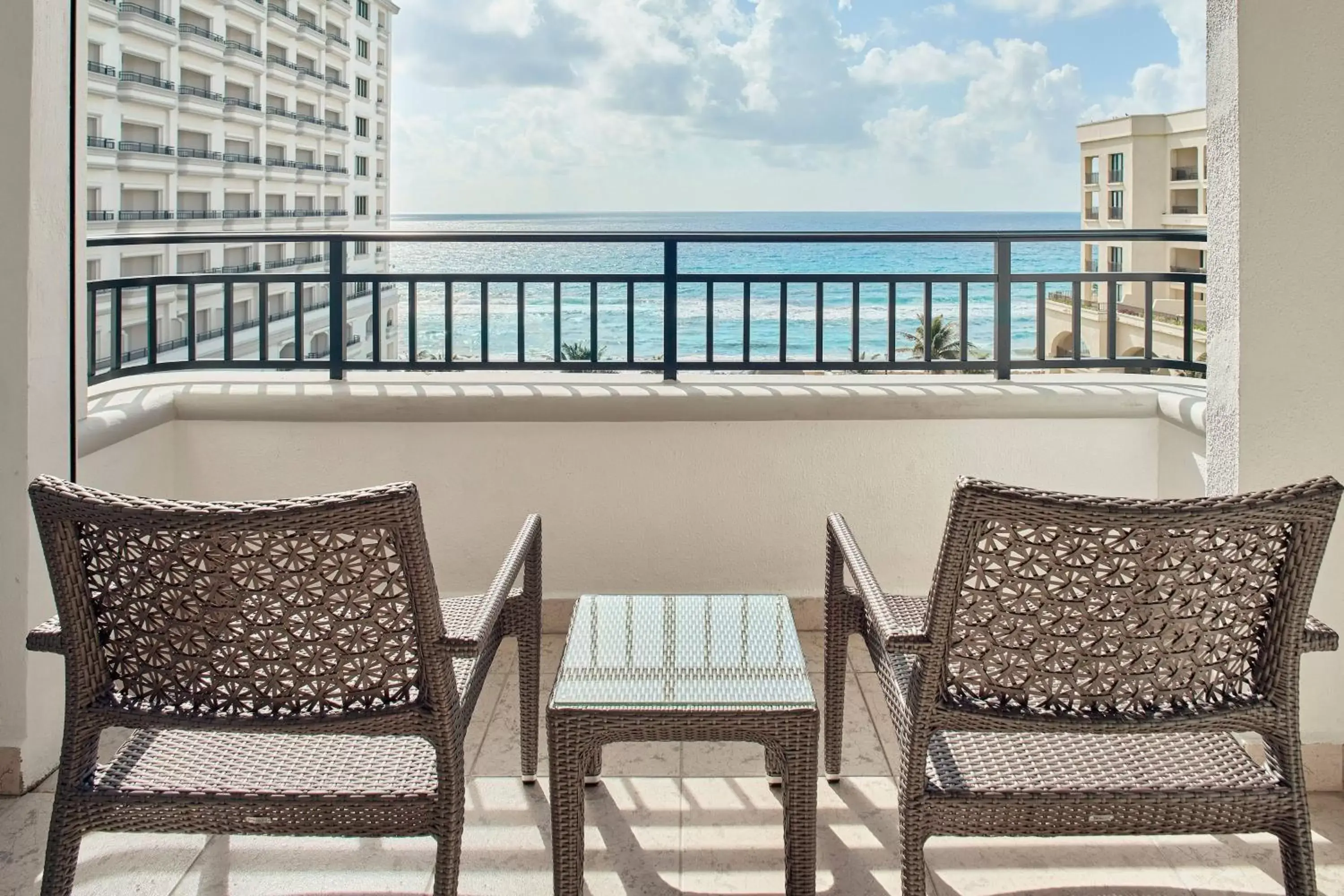 Photo of the whole room, Balcony/Terrace in JW Marriott Cancun Resort & Spa