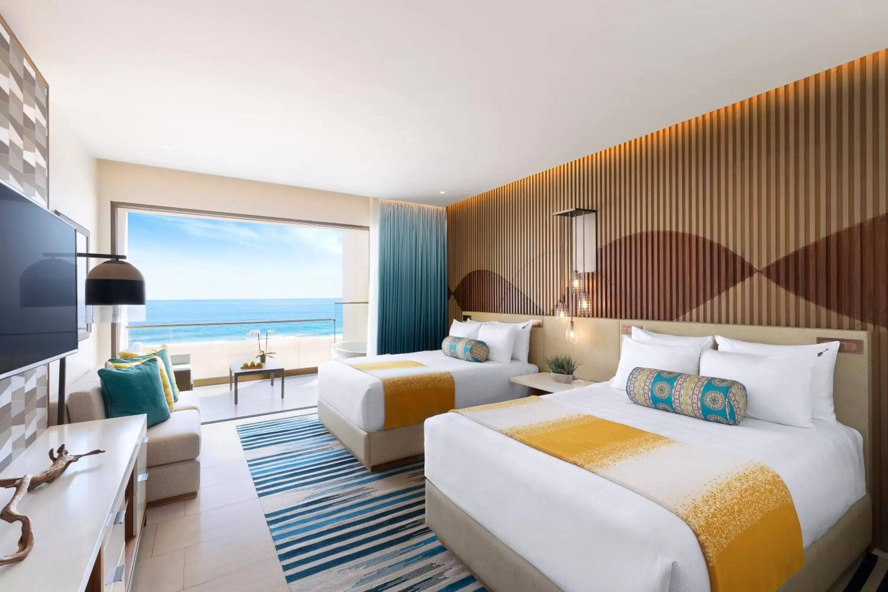 Photo of the whole room, Bed in Hard Rock Hotel Los Cabos Photo of the whole room, Bed in Hard Rock Hotel Los Cabos