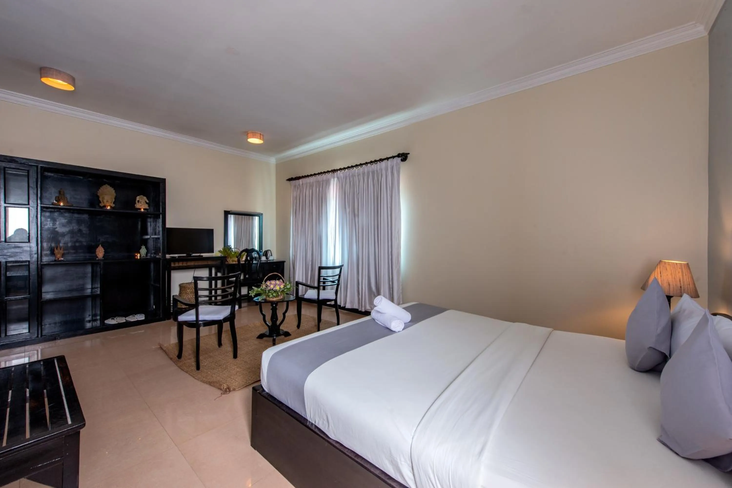 Decorative detail, Bed in JK Resident