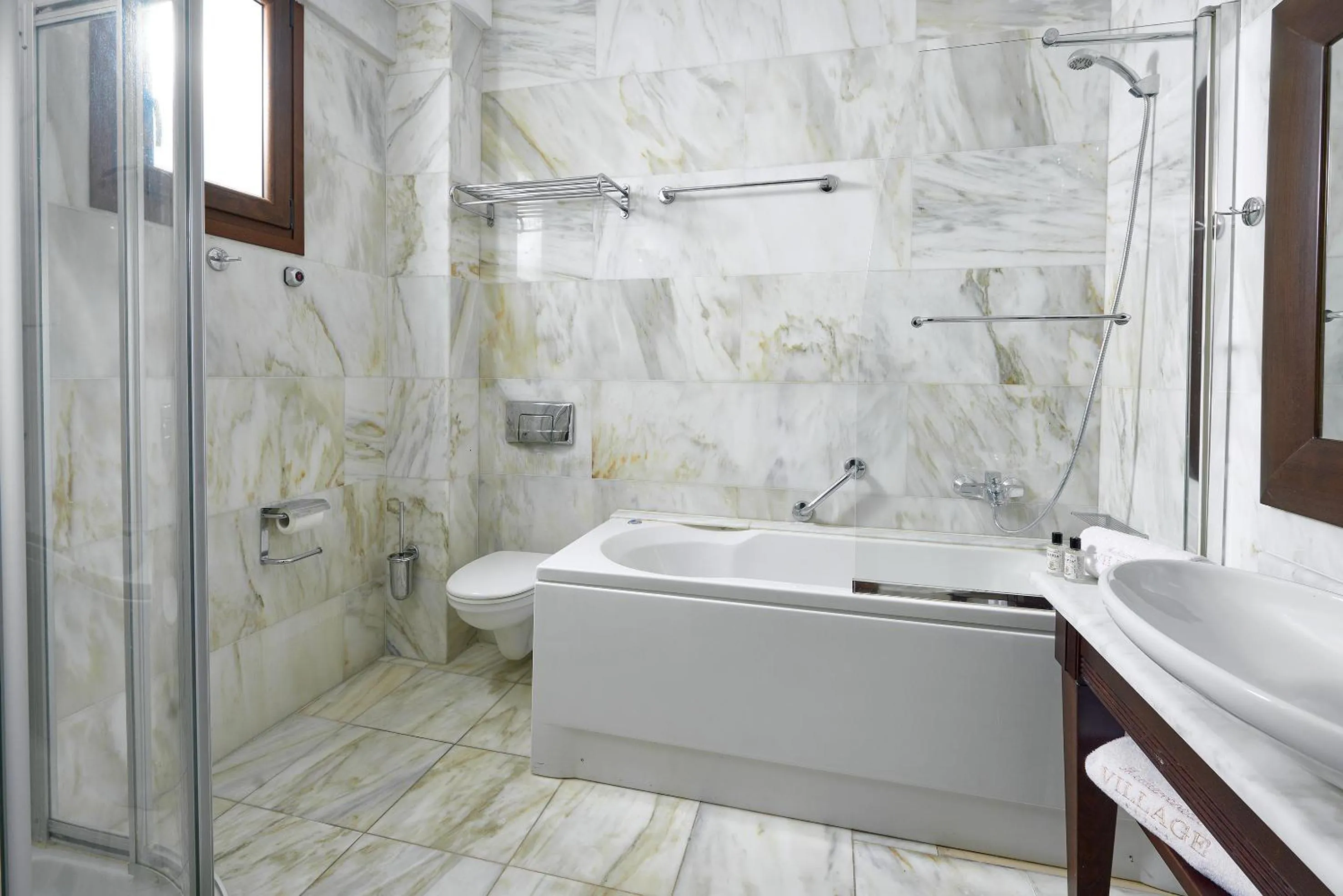 Shower in Mediterranean Village Hotel & Spa