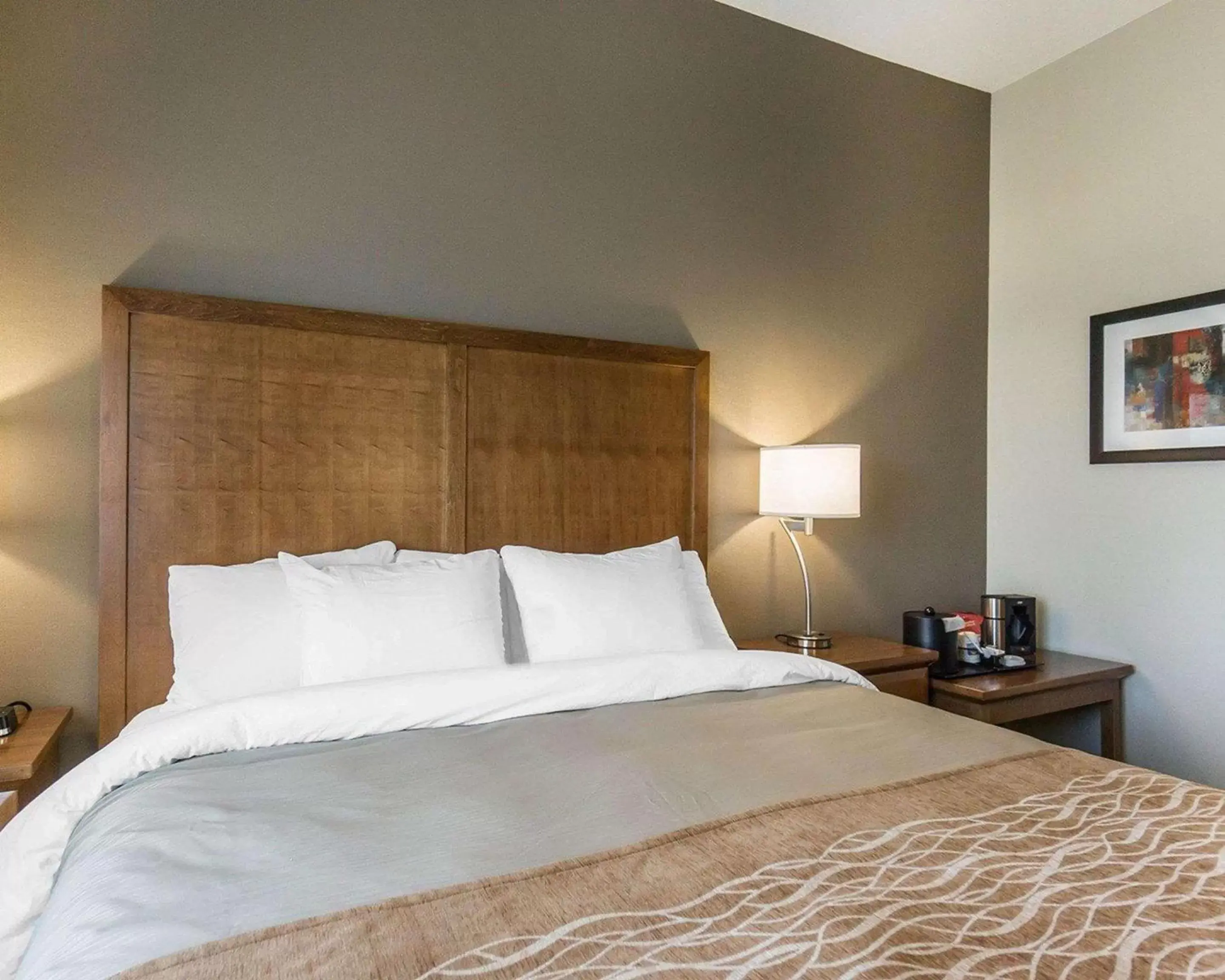 Photo of the whole room, Bed in Comfort Inn & Suites Edmonton International Airport