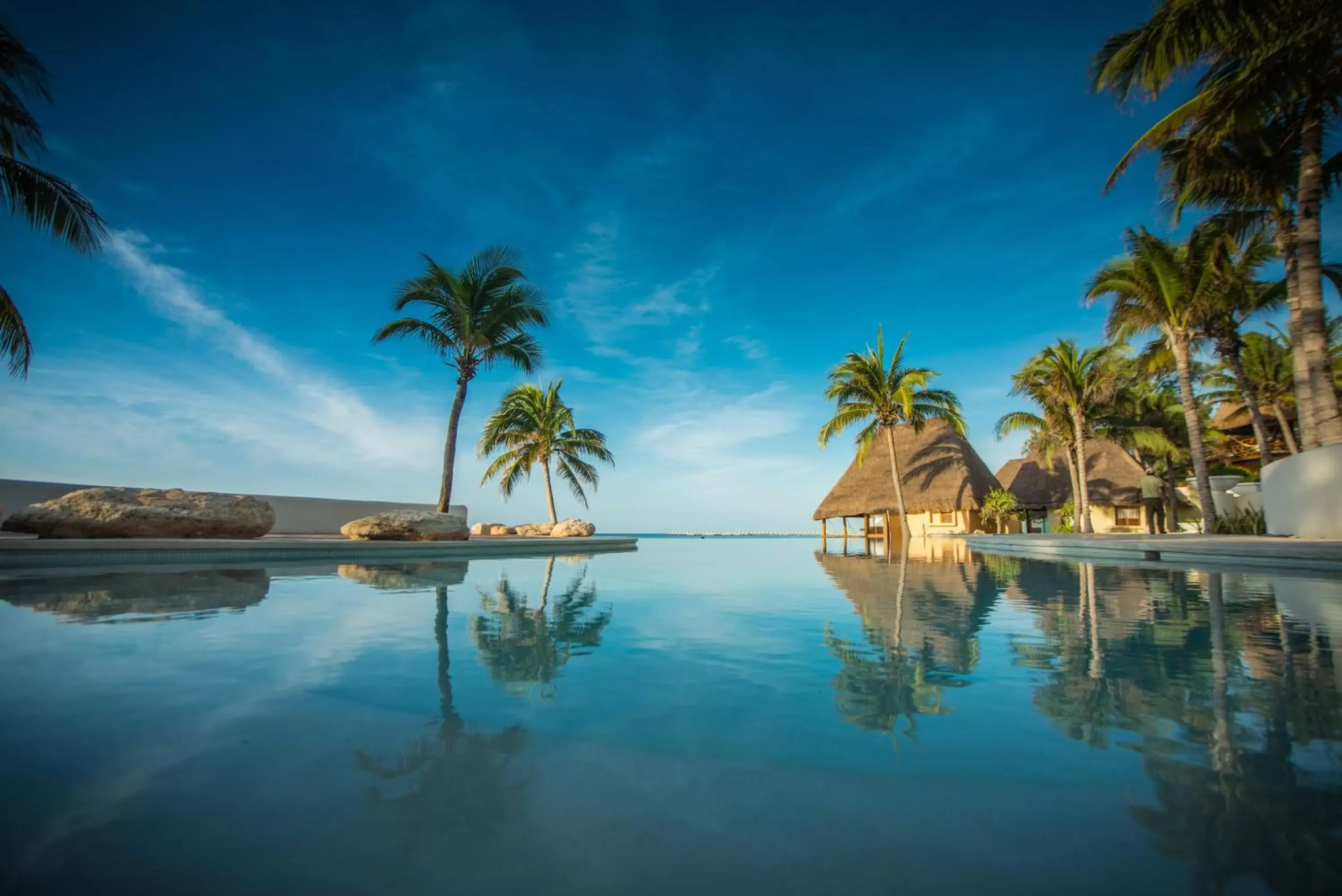 Swimming Pool in Mahekal Beach Front Resort & Spa