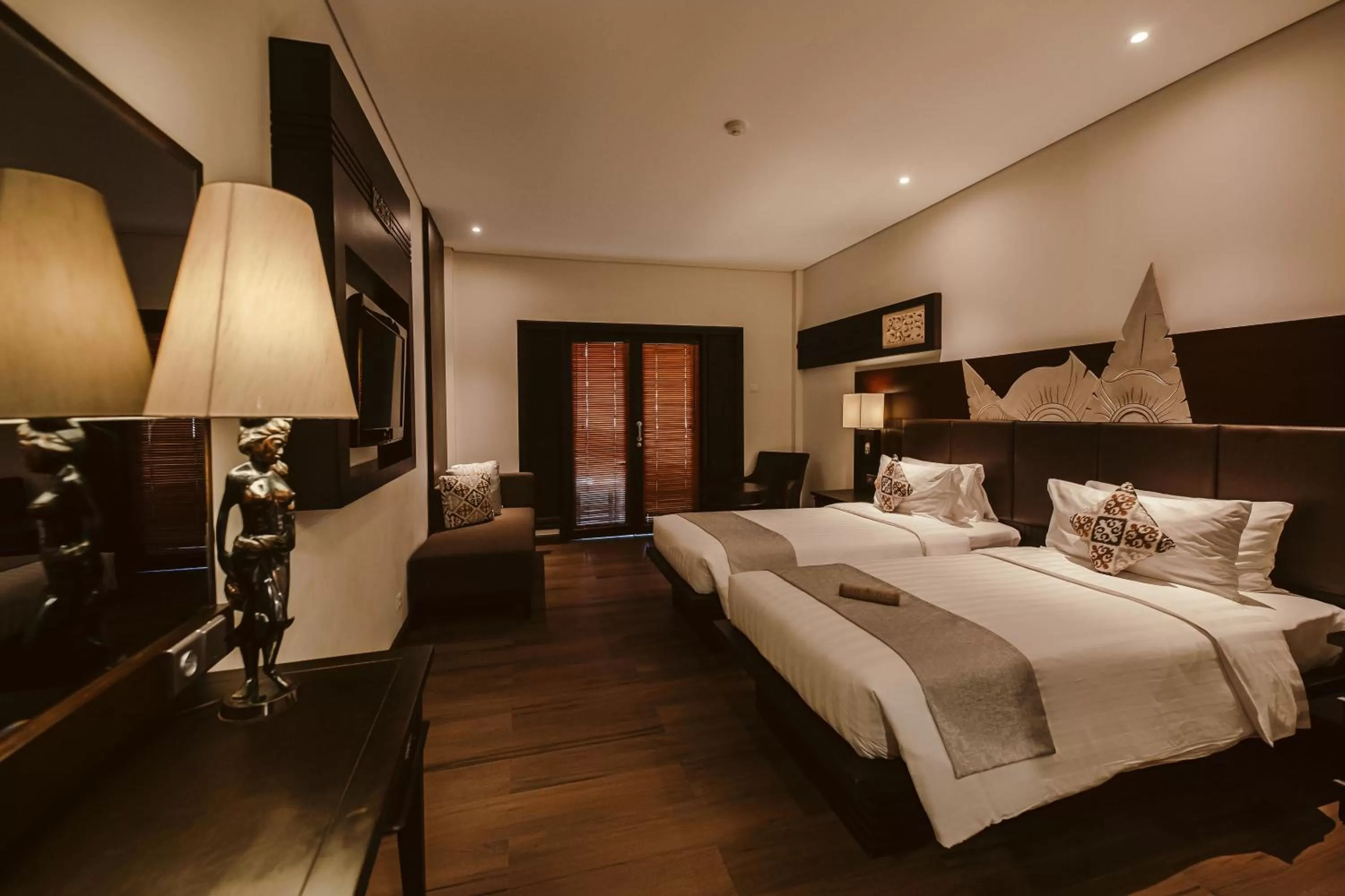 Photo of the whole room, Bed in The Vira Bali Boutique Hotel & Suite