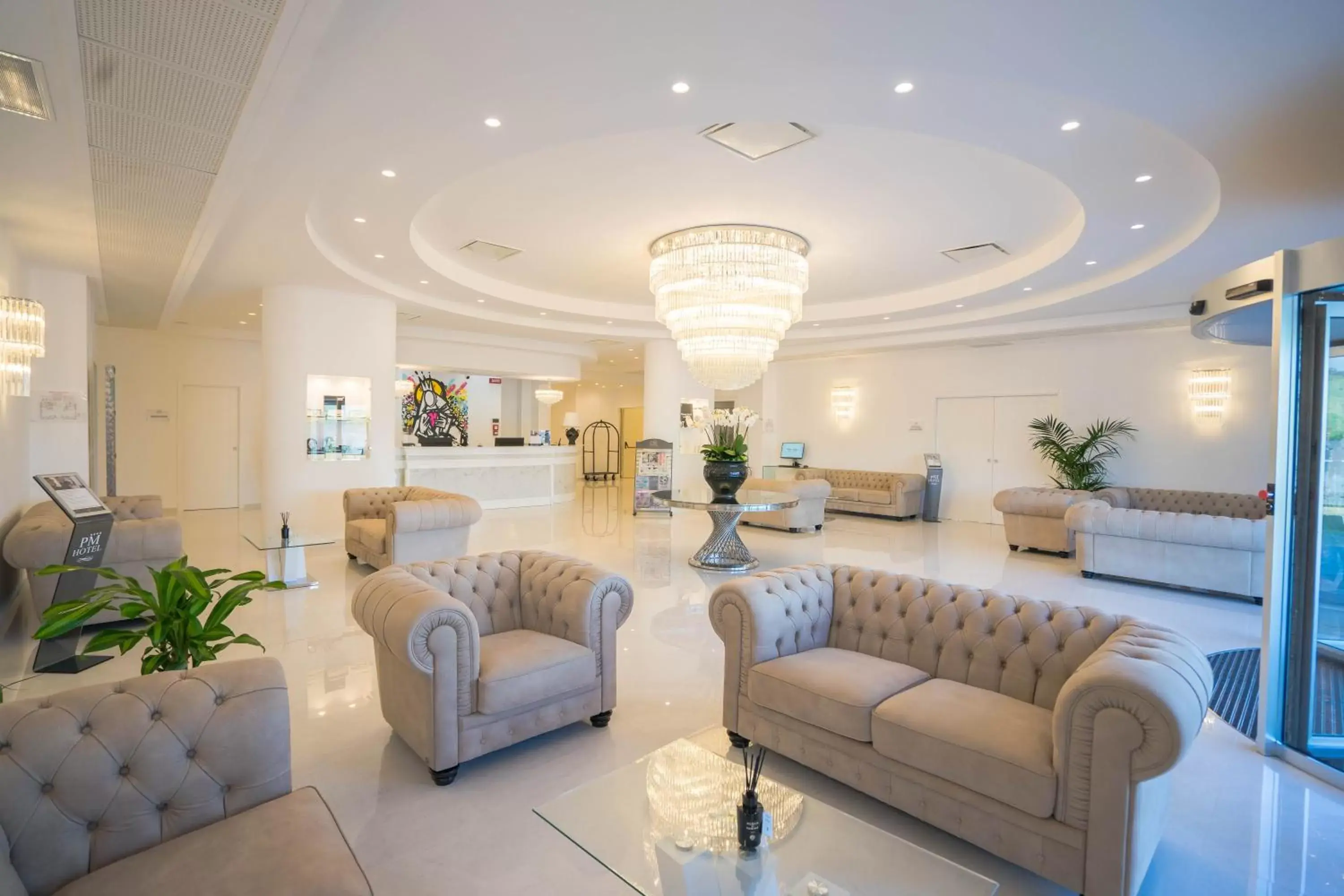 Lobby or reception in PM Hotel Lobby or reception in PM Hotel