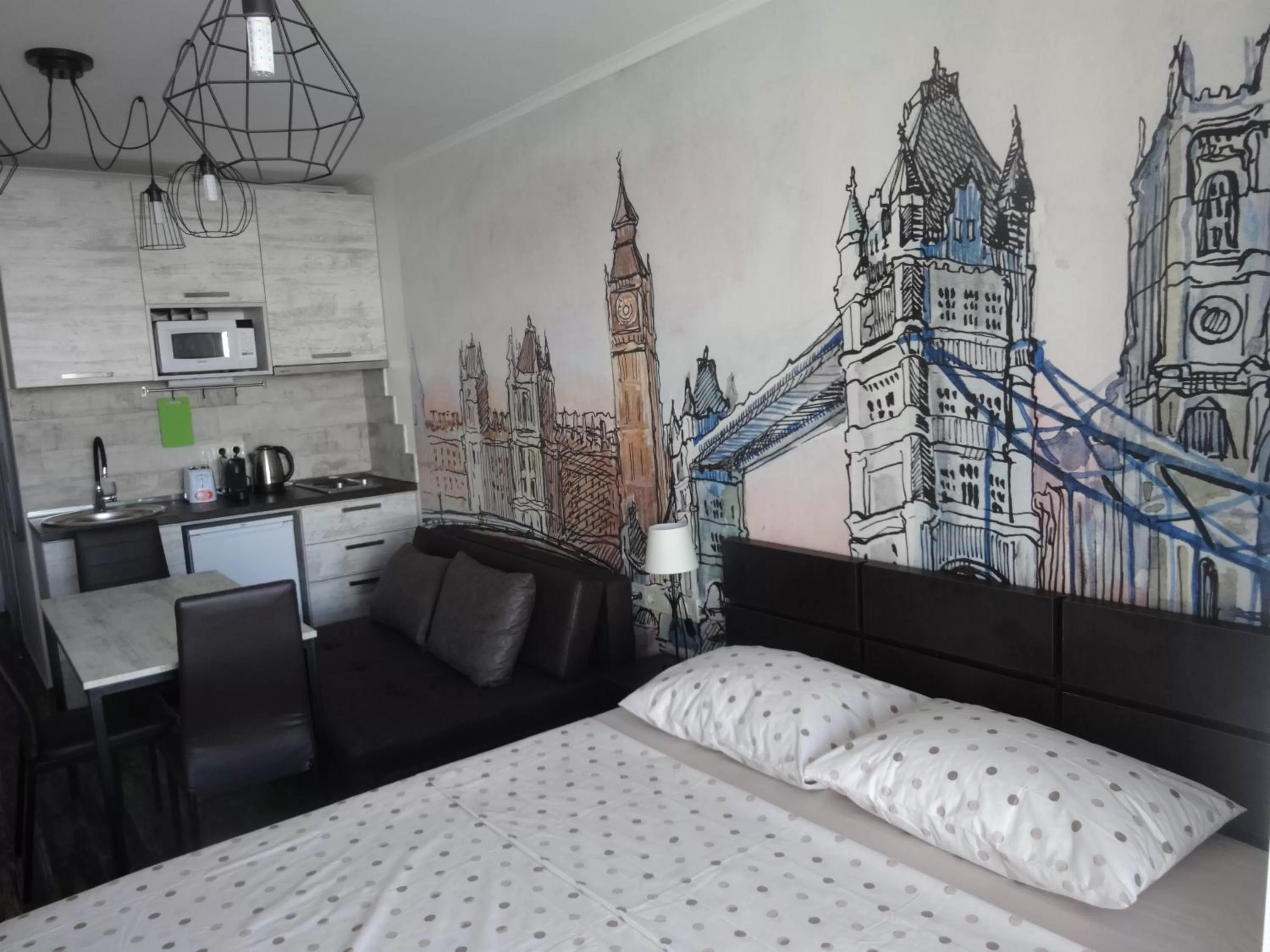 Bed in Frozen View New Gudauri