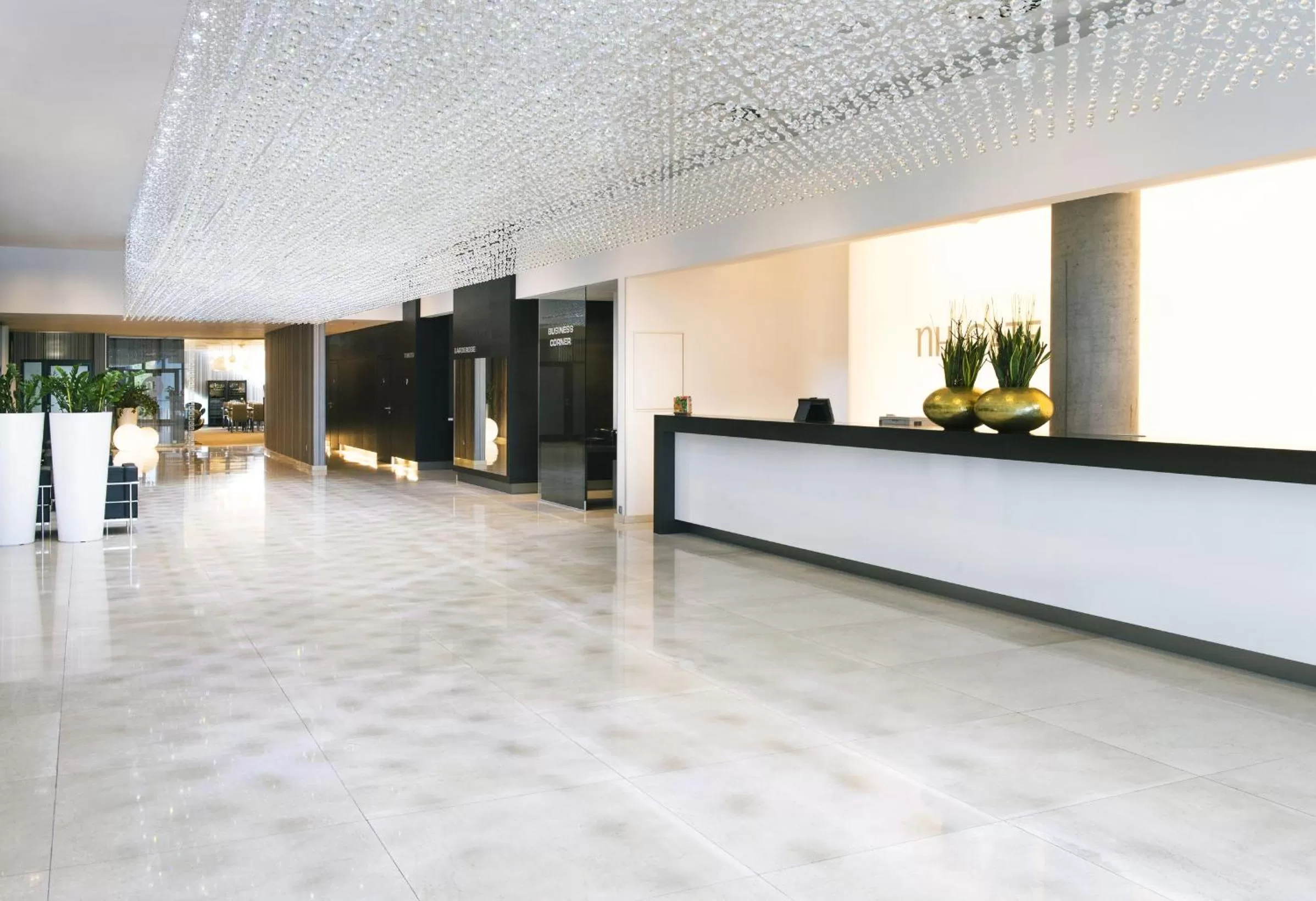 Lobby or reception in NH Bratislava Gate One