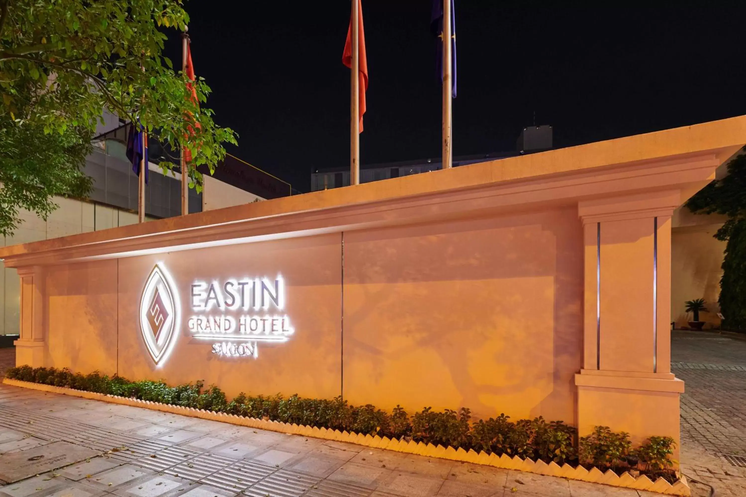 Facade/entrance in Eastin Grand Hotel Saigon