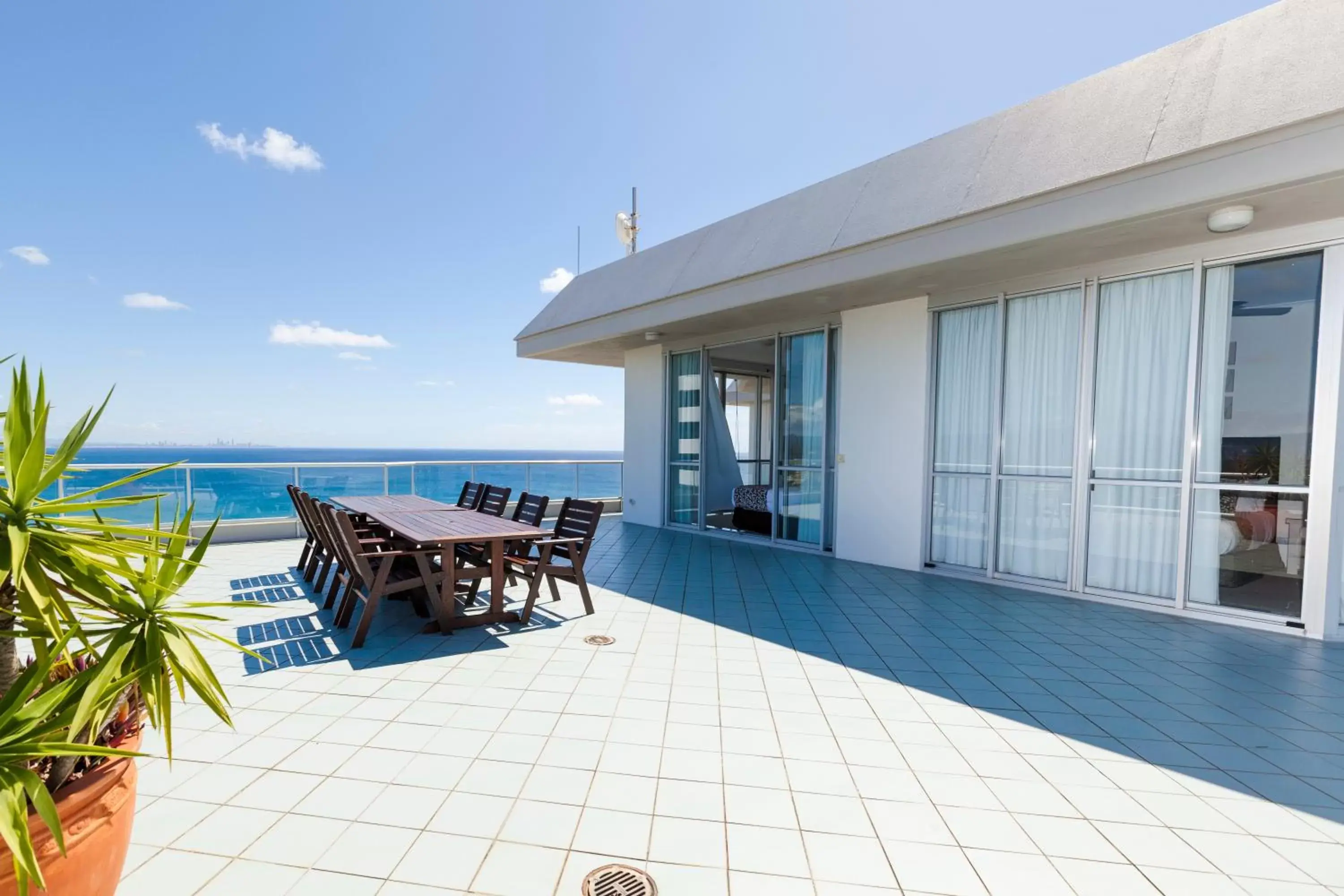 Balcony/Terrace in Points North Apartments