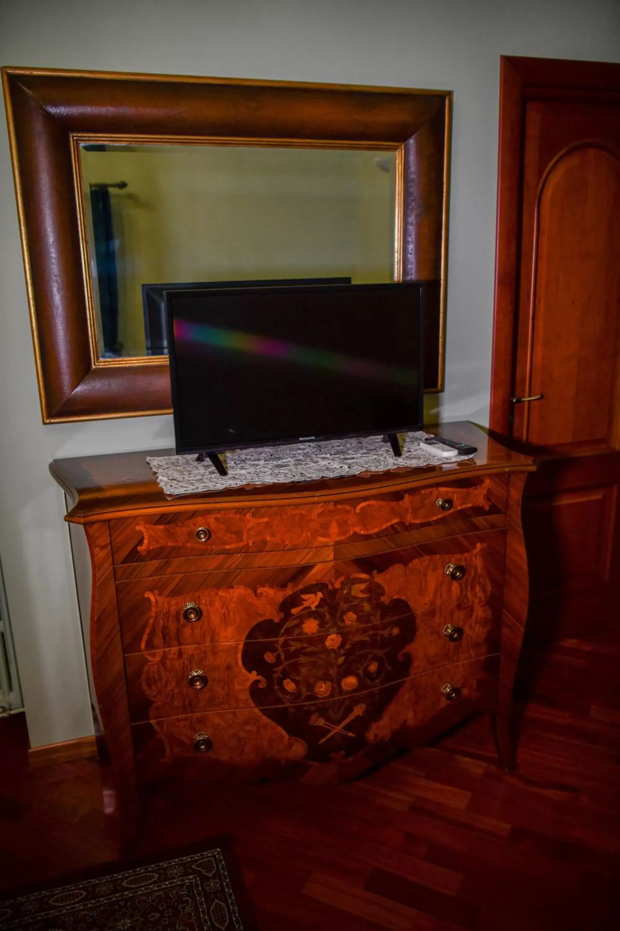 Decorative detail, TV/Entertainment Center in Il Piccolo Hotel