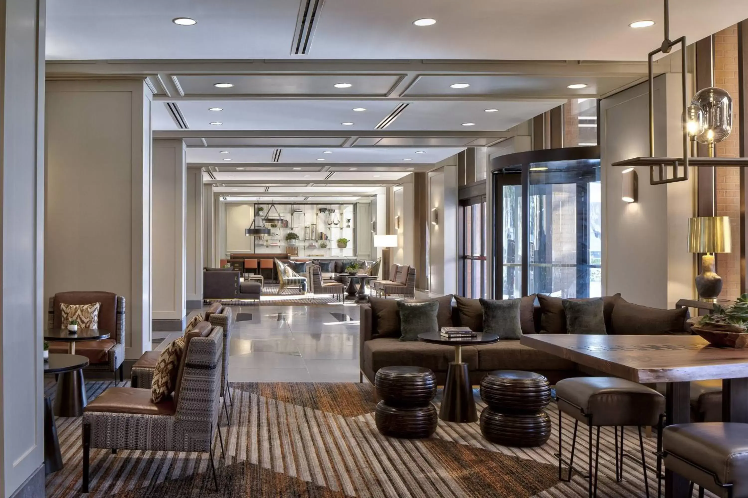 Lobby or reception, Lounge/Bar in JW Marriott Houston by the Galleria