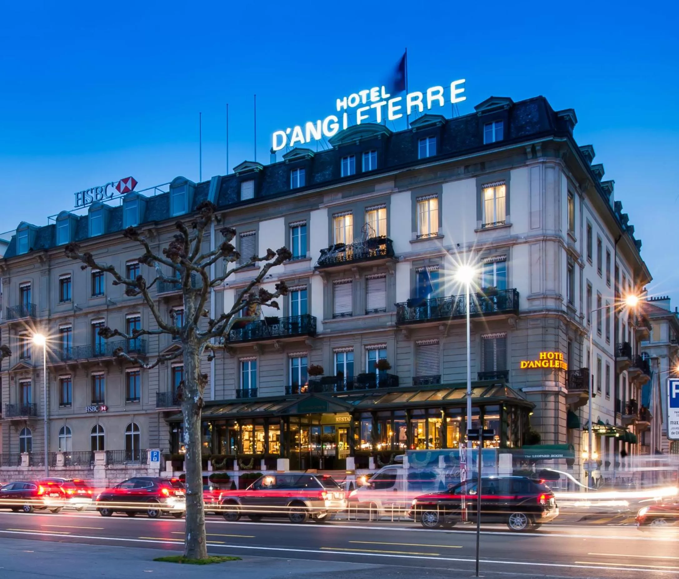 Facade/entrance in Hotel d'Angleterre