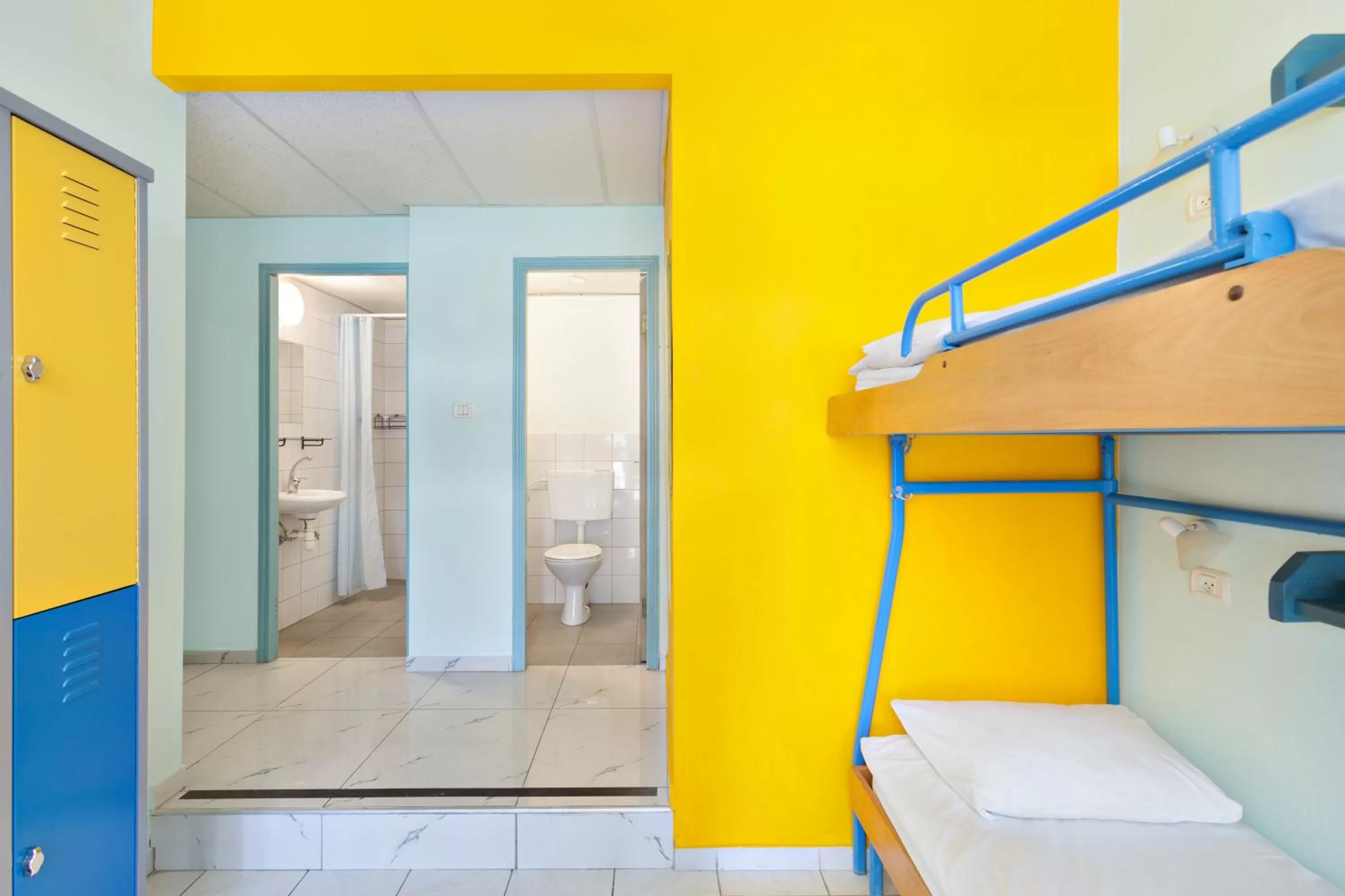 Bed in 4-Bed Female Dormitory Room in Abraham Jerusalem