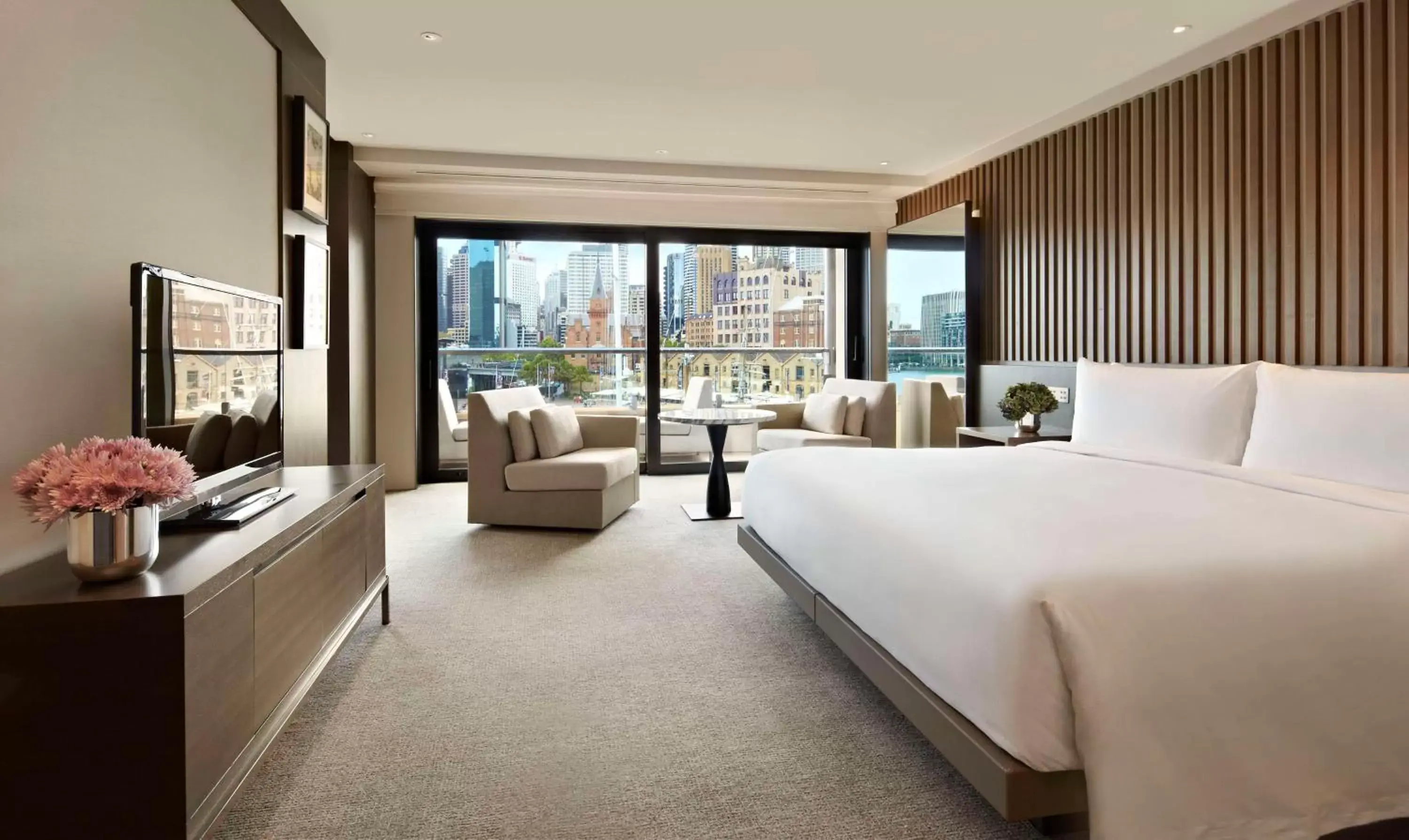 Photo of the whole room, Bed in Park Hyatt Sydney Photo of the whole room, Bed in Park Hyatt Sydney