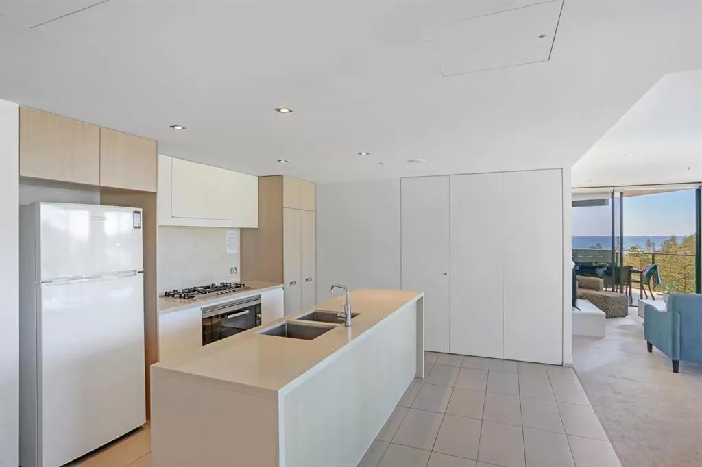 Kitchen or kitchenette in Ambience on Burleigh Beach