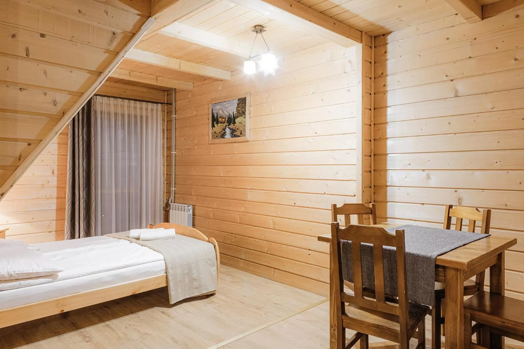 Photo of the whole room, Bed in Chata u Bronka