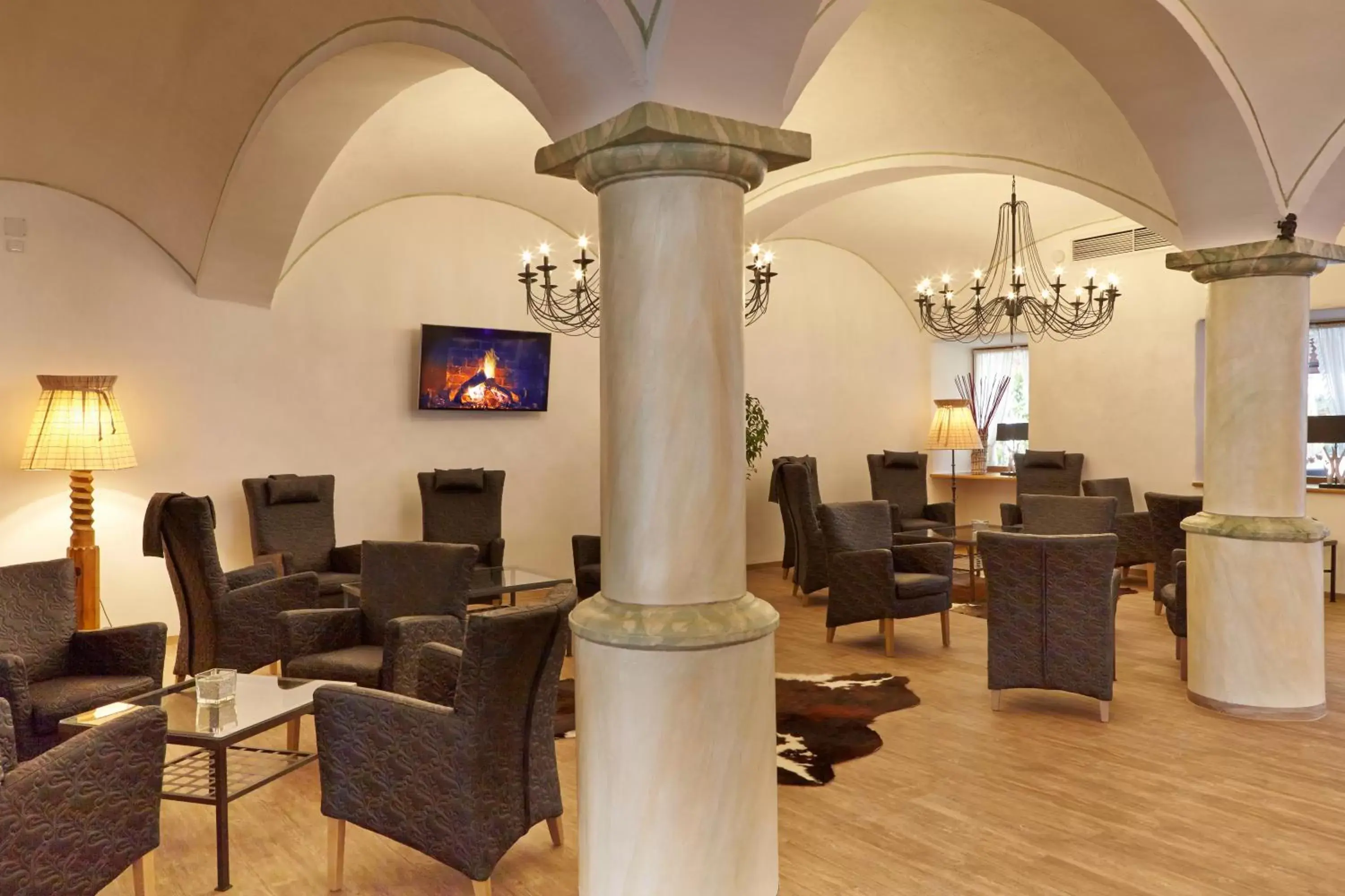 Lounge or bar in Hotel Sauerlacher Post