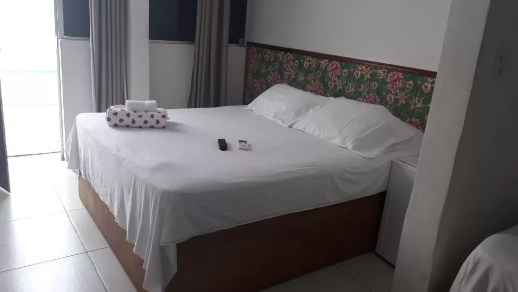 Bed in Pousada Boa Vida