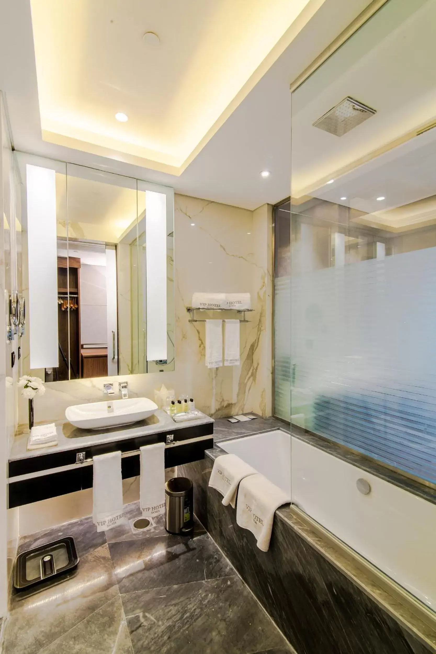Bathroom in VIP Hotel Doha Qatar
