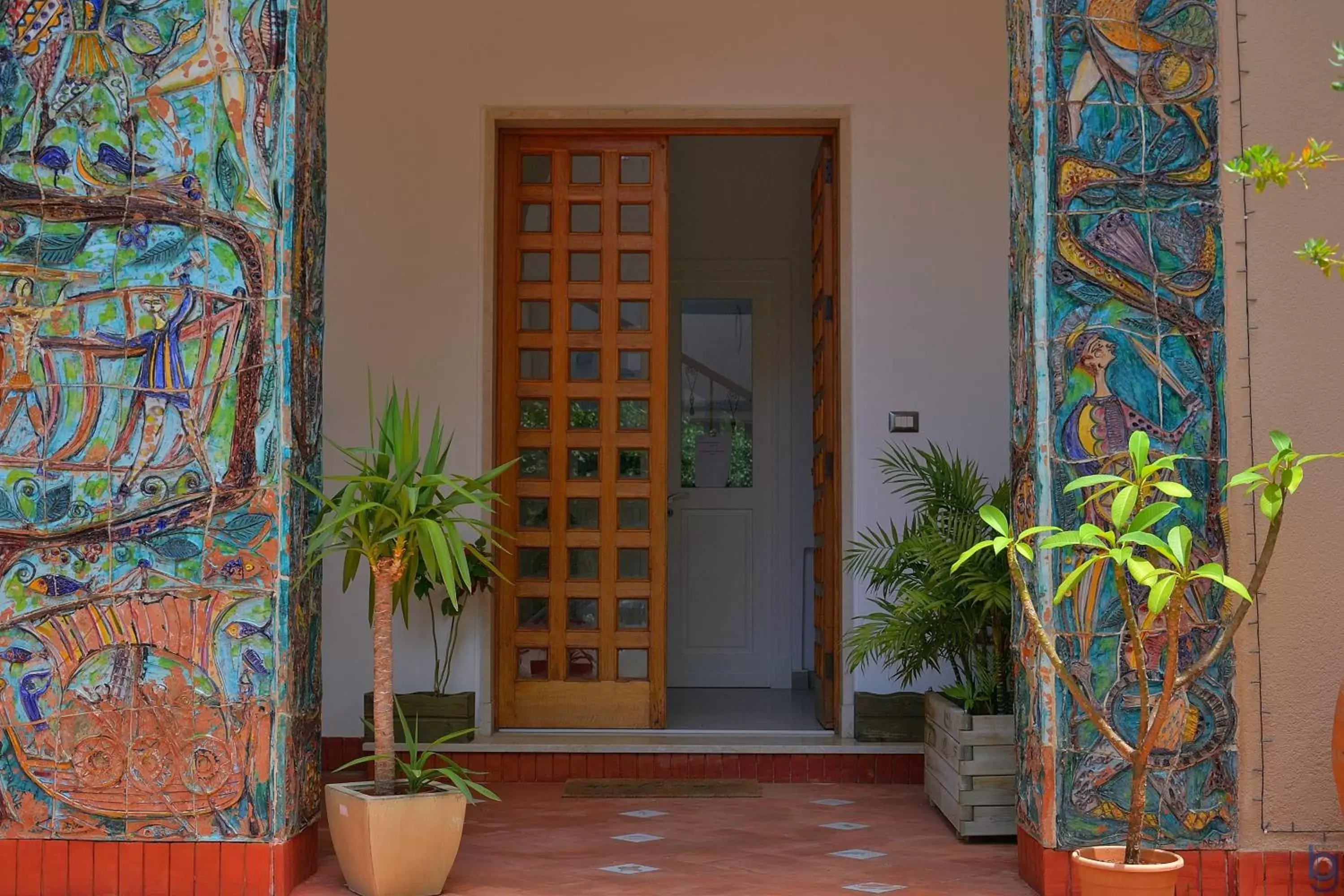 Facade/entrance in B&b Mondello Resort