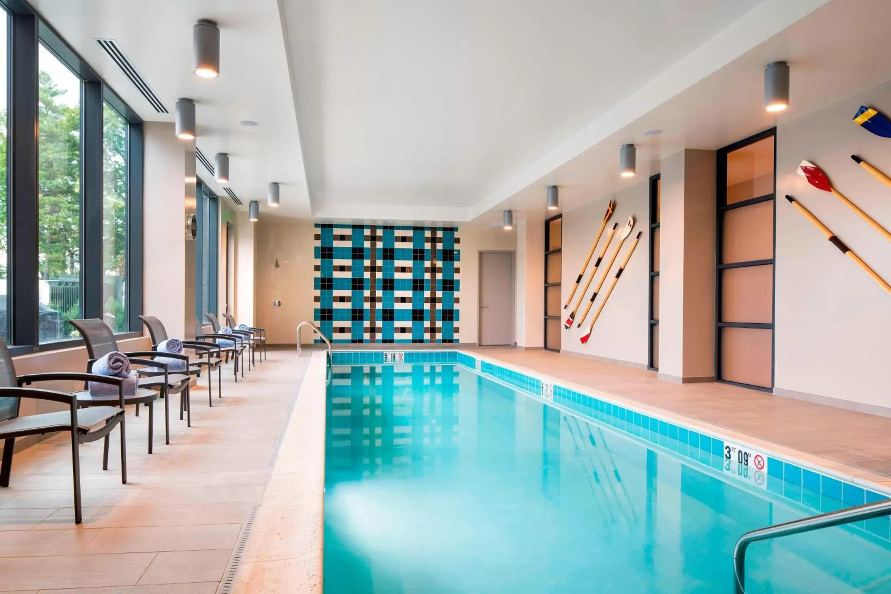 Swimming Pool in Residence Inn by Marriott Boston Watertown