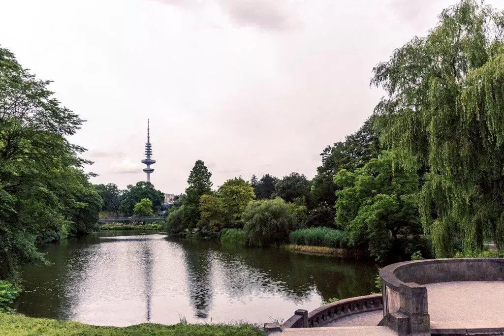 Garden in ibis Hotel Hamburg Alster Centrum