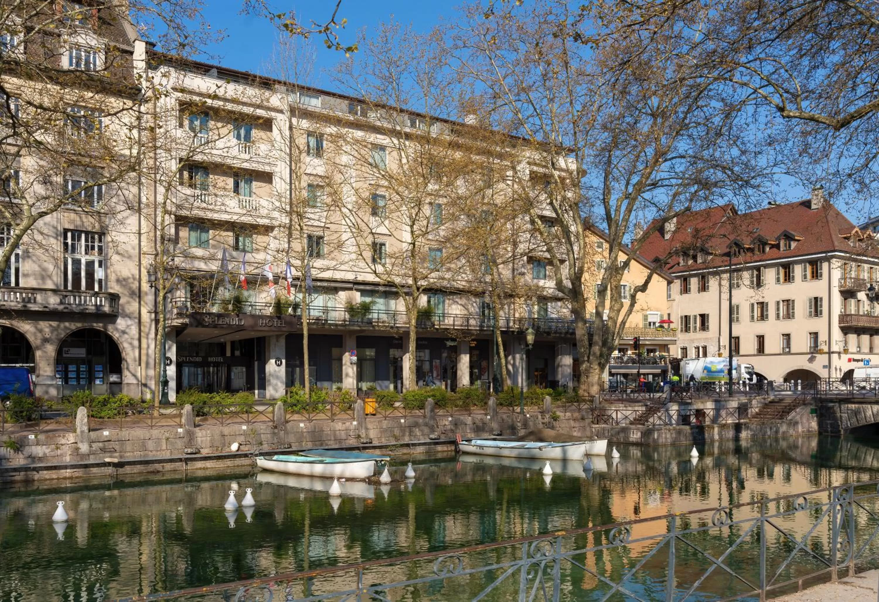 Property building in Le Splendid Hotel Lac D'Annecy - Handwritten Collection
