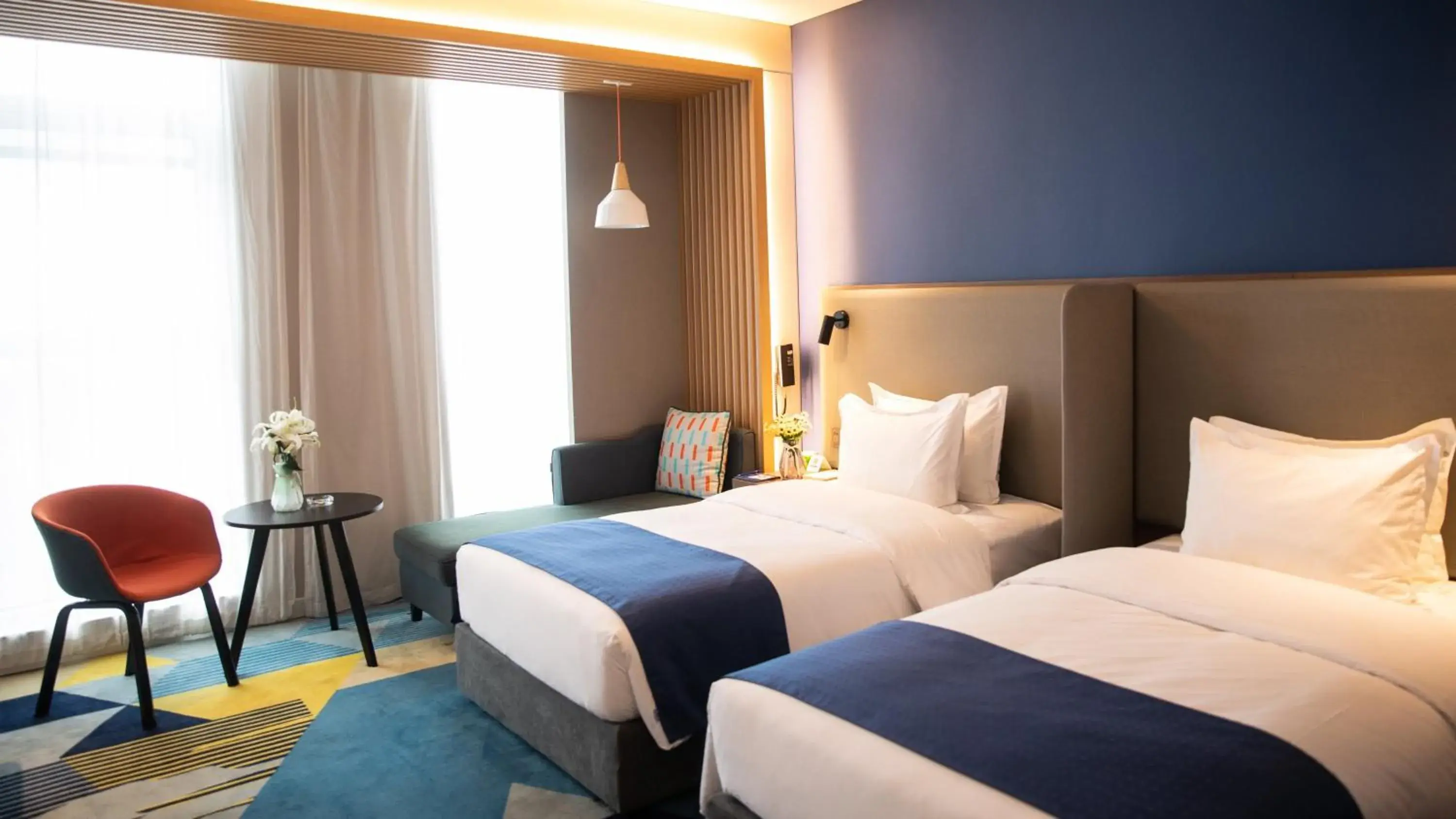 Photo of the whole room, Bed in Holiday Inn Express Linyi West, an IHG Hotel