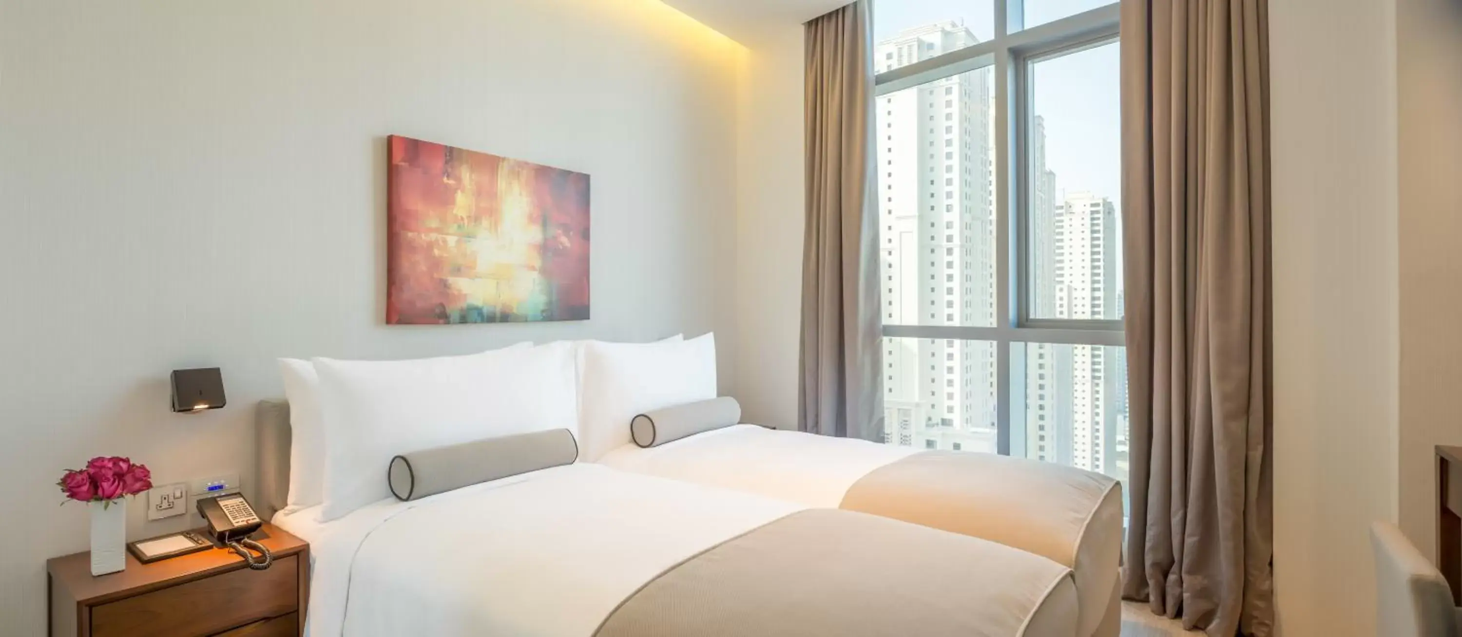 Bedroom, Bed in InterContinental Dubai Marina, an IHG Hotel