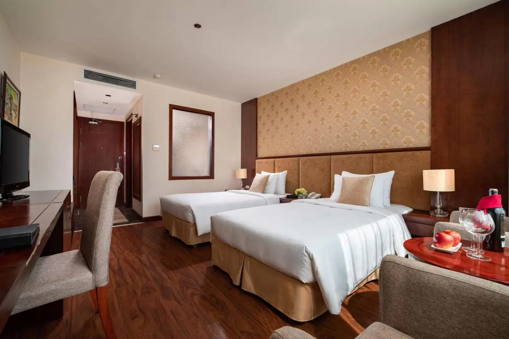 Bed in Nesta Hotel Hanoi