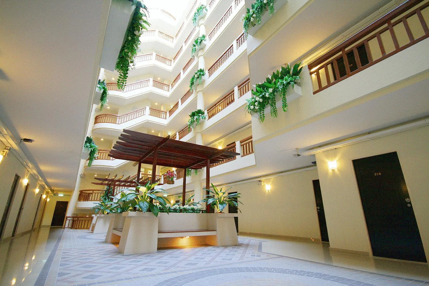 Decorative detail in K.V.Mansion