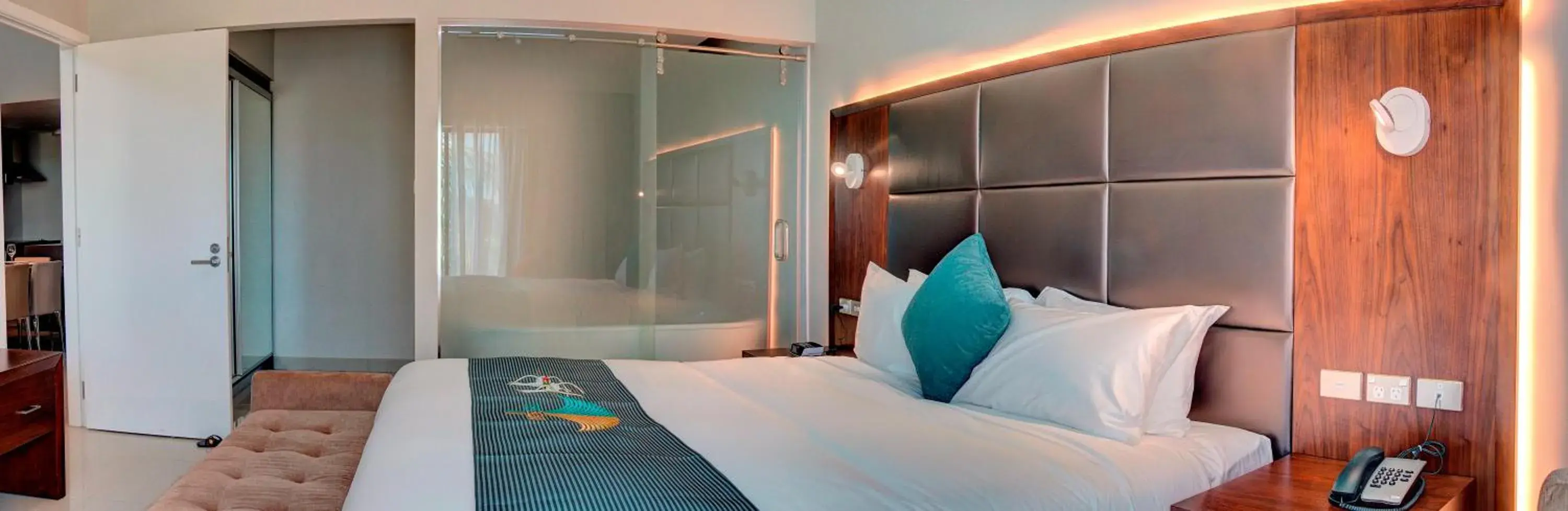 Photo of the whole room, Bed in The Palms Denarau Fiji Photo of the whole room, Bed in The Palms Denarau Fiji