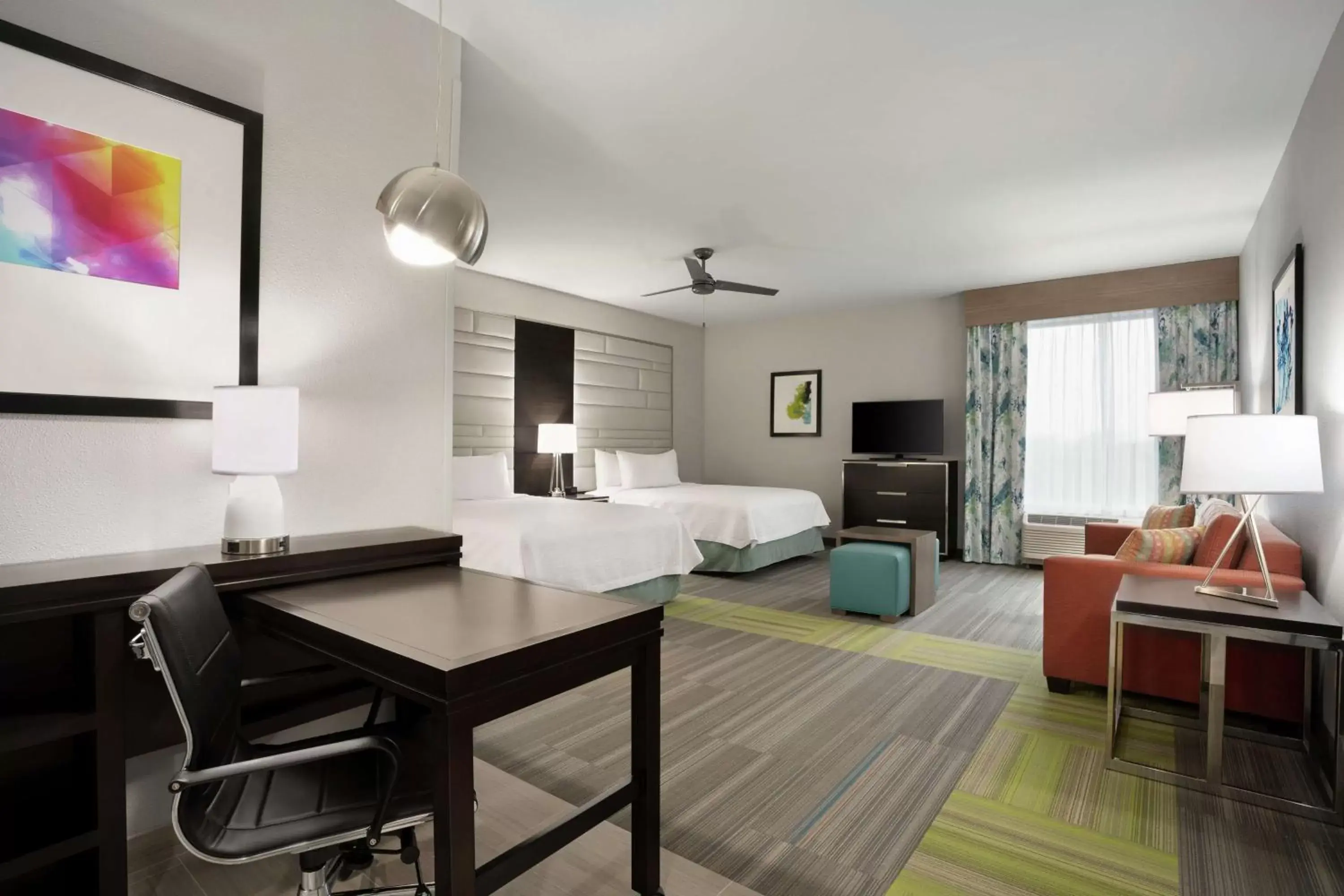 Bedroom, Seating Area in Homewood Suites By Hilton Florence