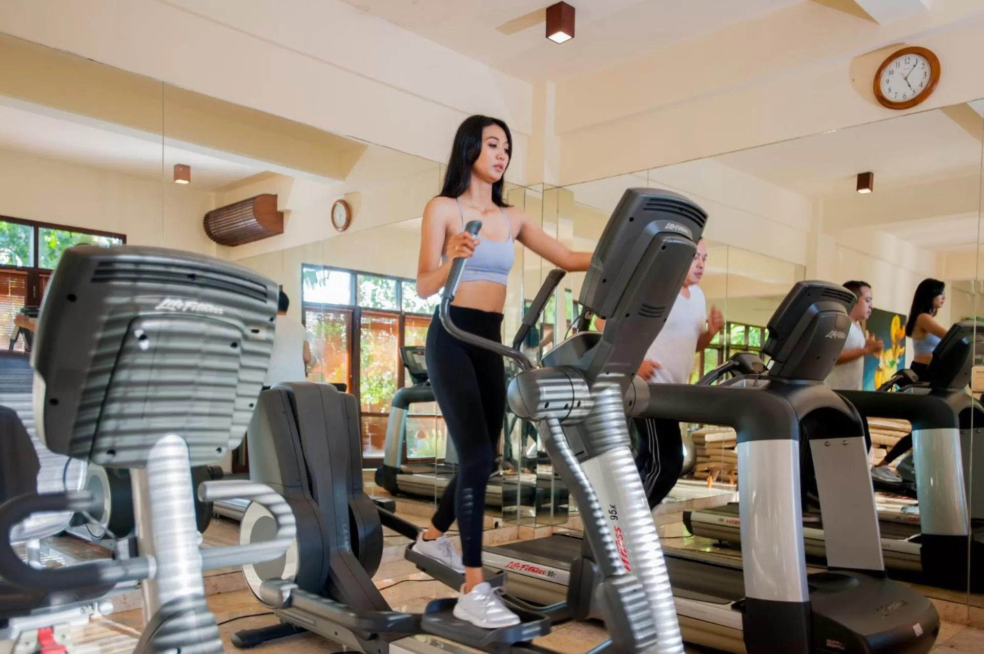 Fitness centre/facilities in Komaneka at Bisma Ubud