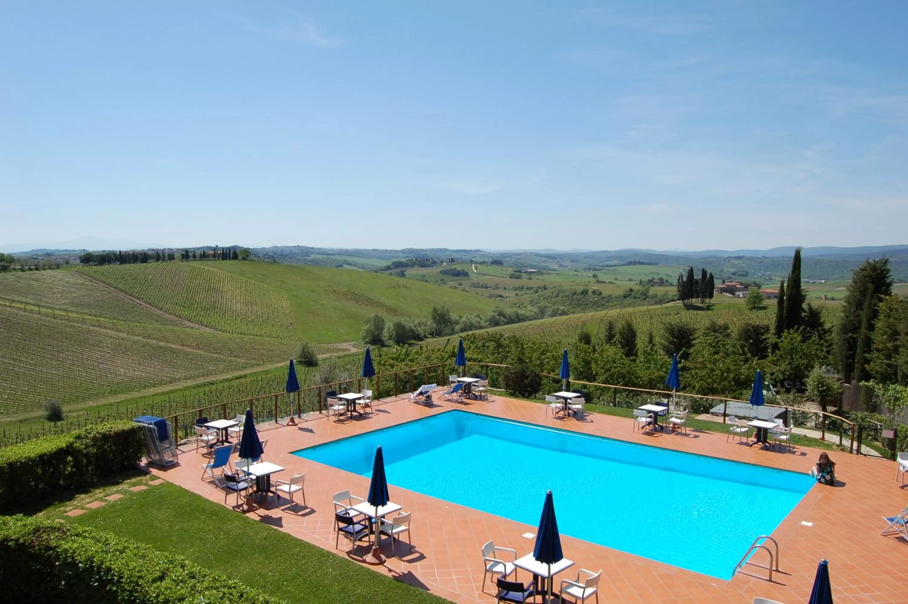 Swimming pool in Hotel Belvedere Di San Leonino