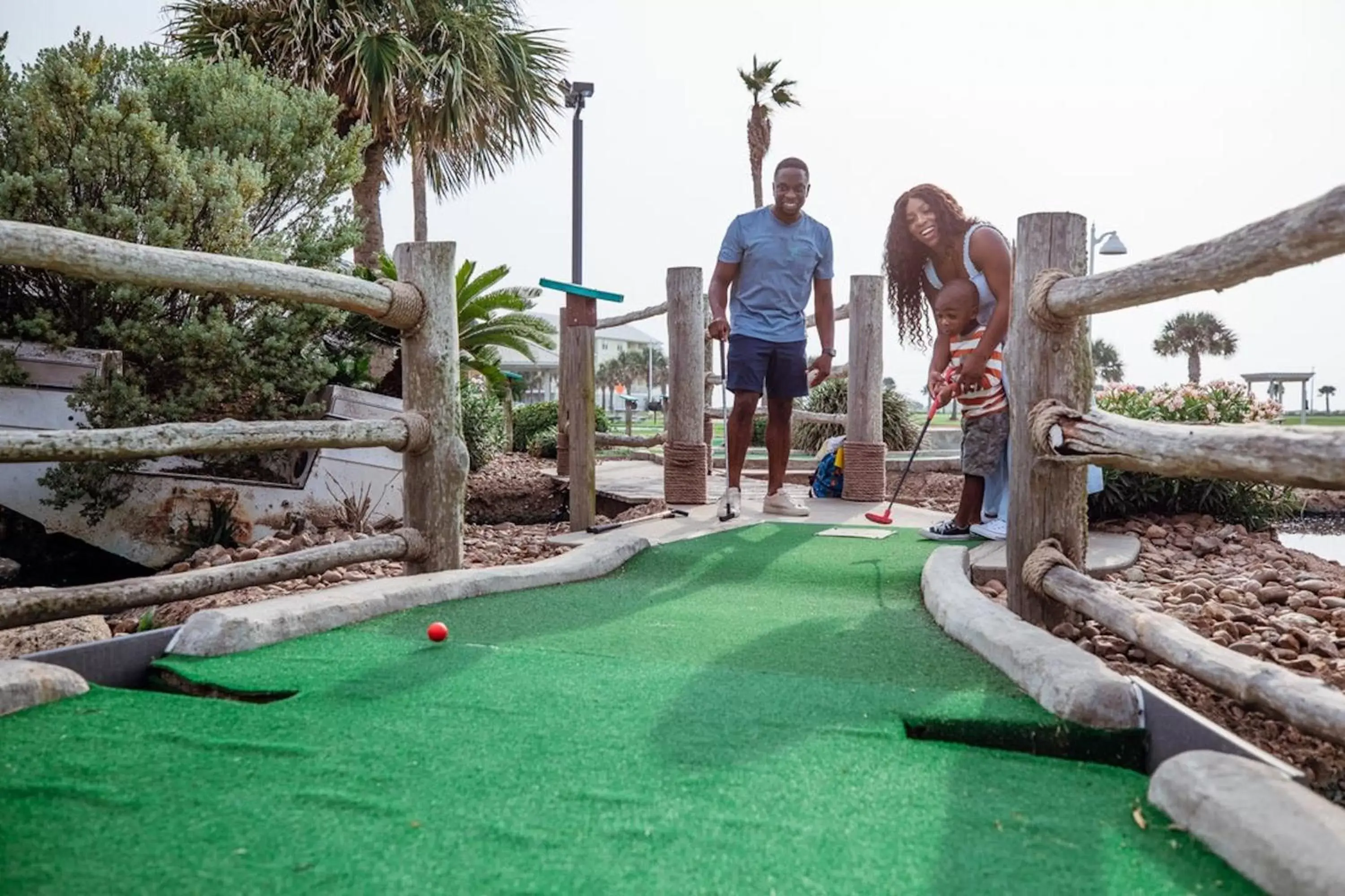 Area and facilities, Swimming Pool in Holiday Inn Club Vacations Galveston Seaside Resort, an IHG Hotel