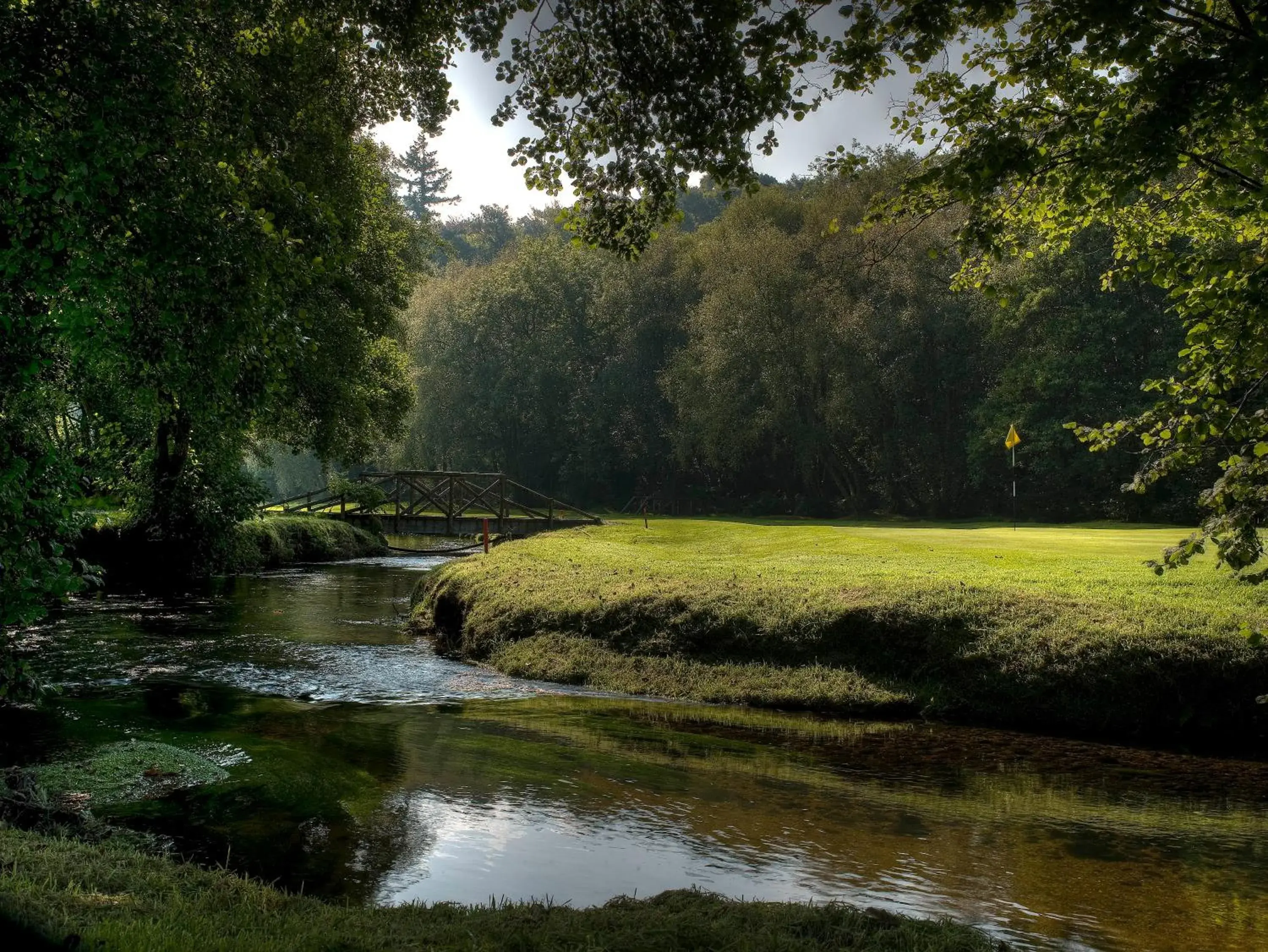 Golfcourse in Bovey Castle