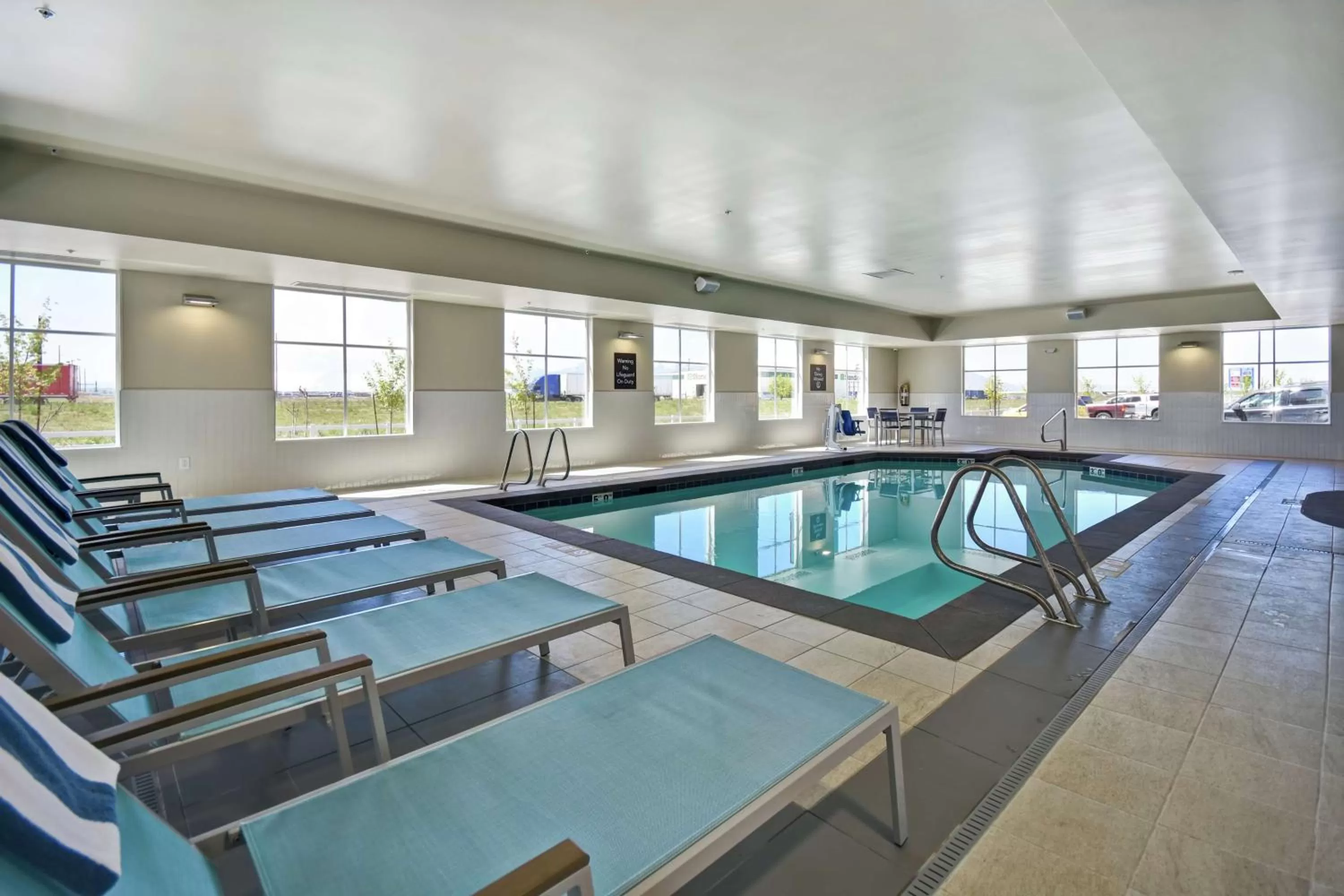 Pool view in Homewood Suites By Hilton Salt Lake City Airport