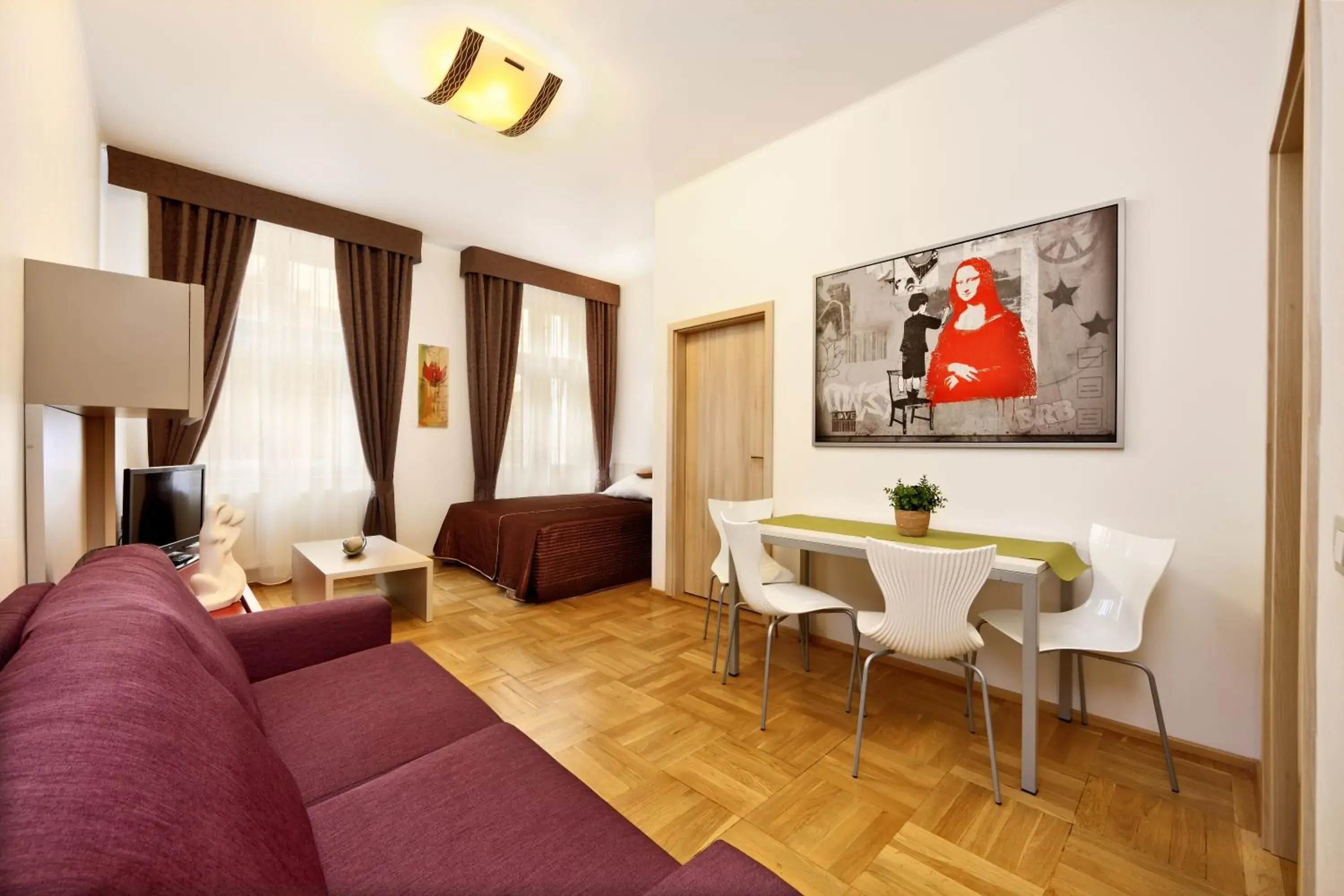 Living room, Seating Area in Salvator Superior Apartments