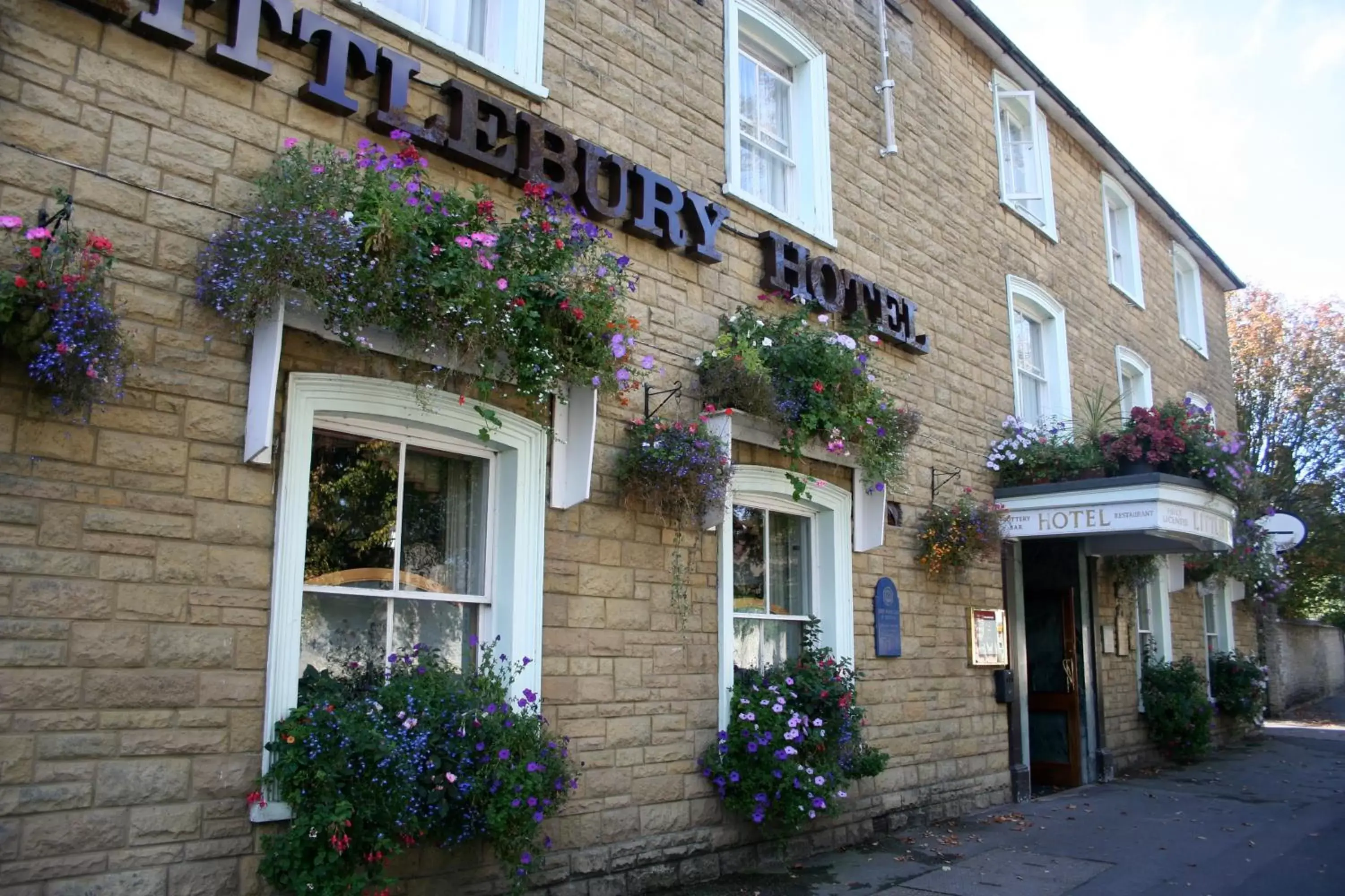 Property building in Littlebury Hotel