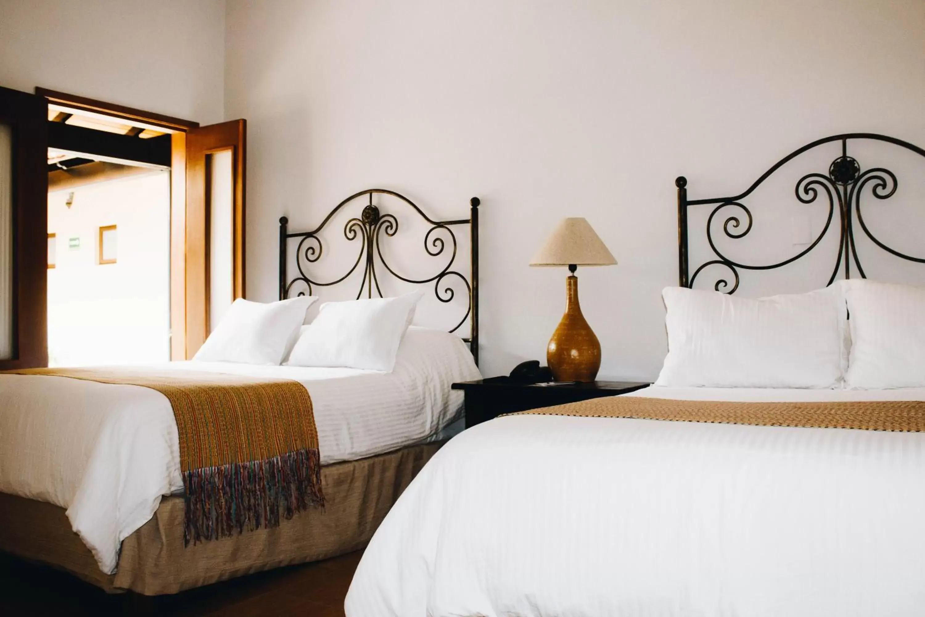 Bed in Hotel La Casona de Don Jorge